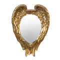 22" x 16" Wall Mirror with Heart-Shaped Wing