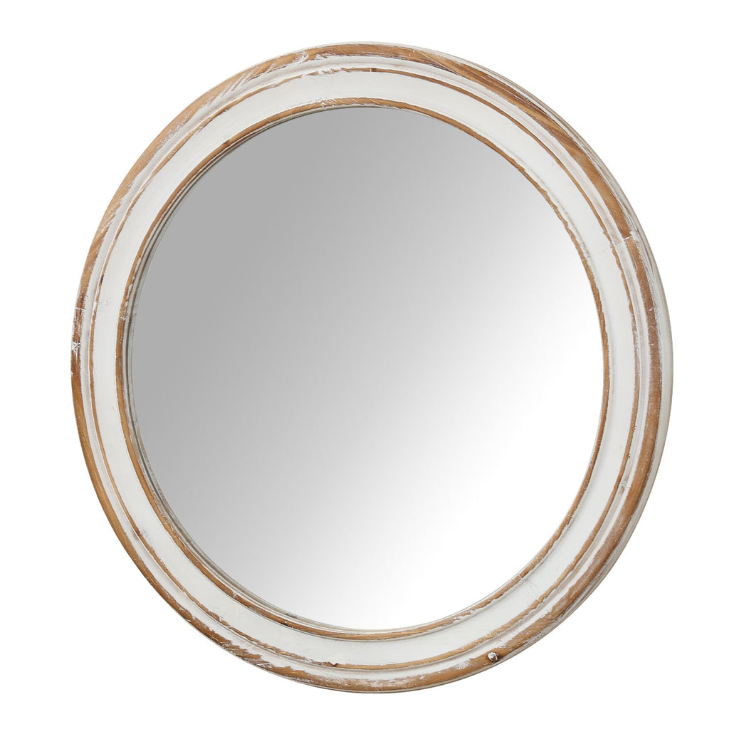 27.5 inches Round Farmhouse Wall Mirro