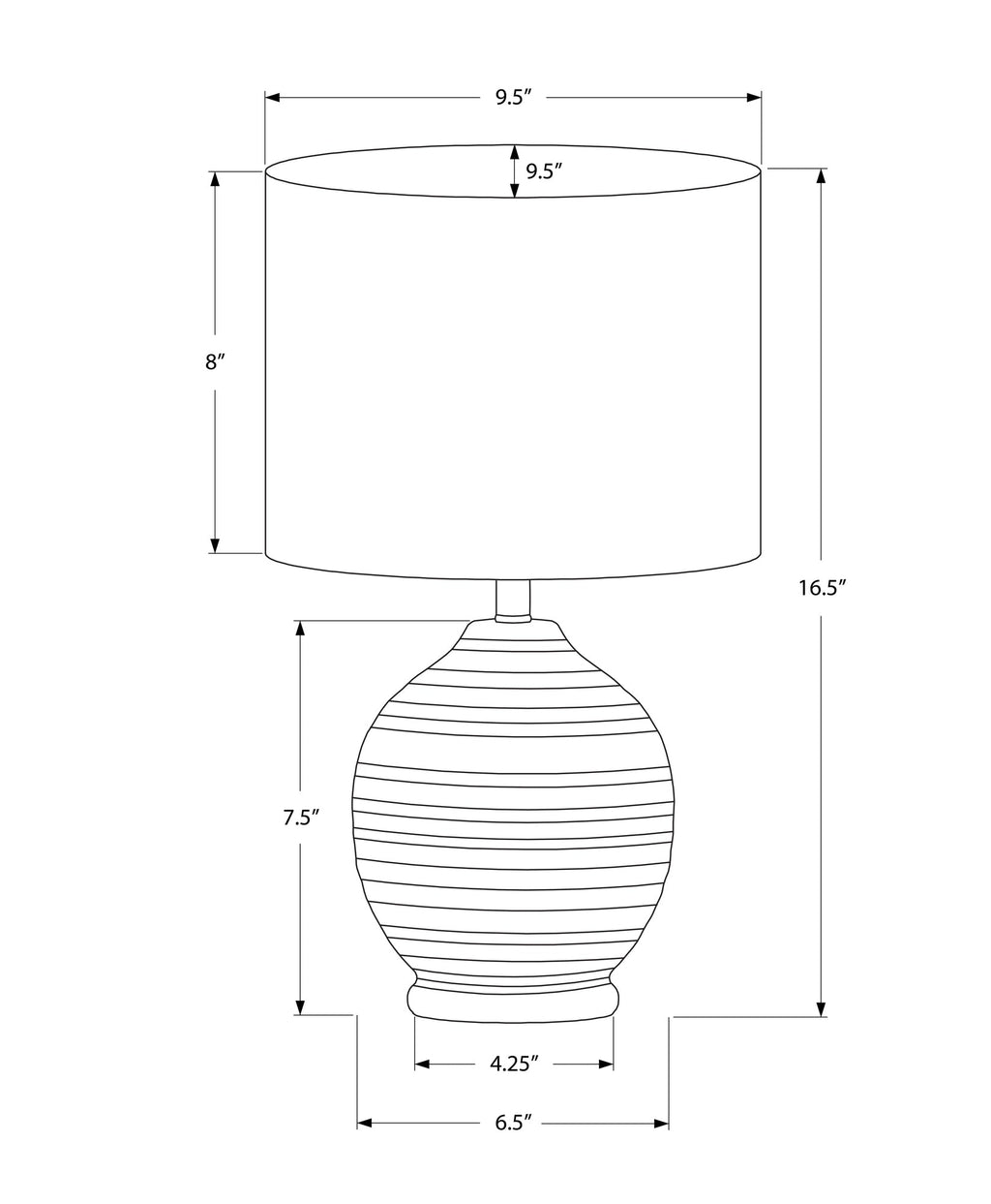 Rosehill Ceramic Table Lamp