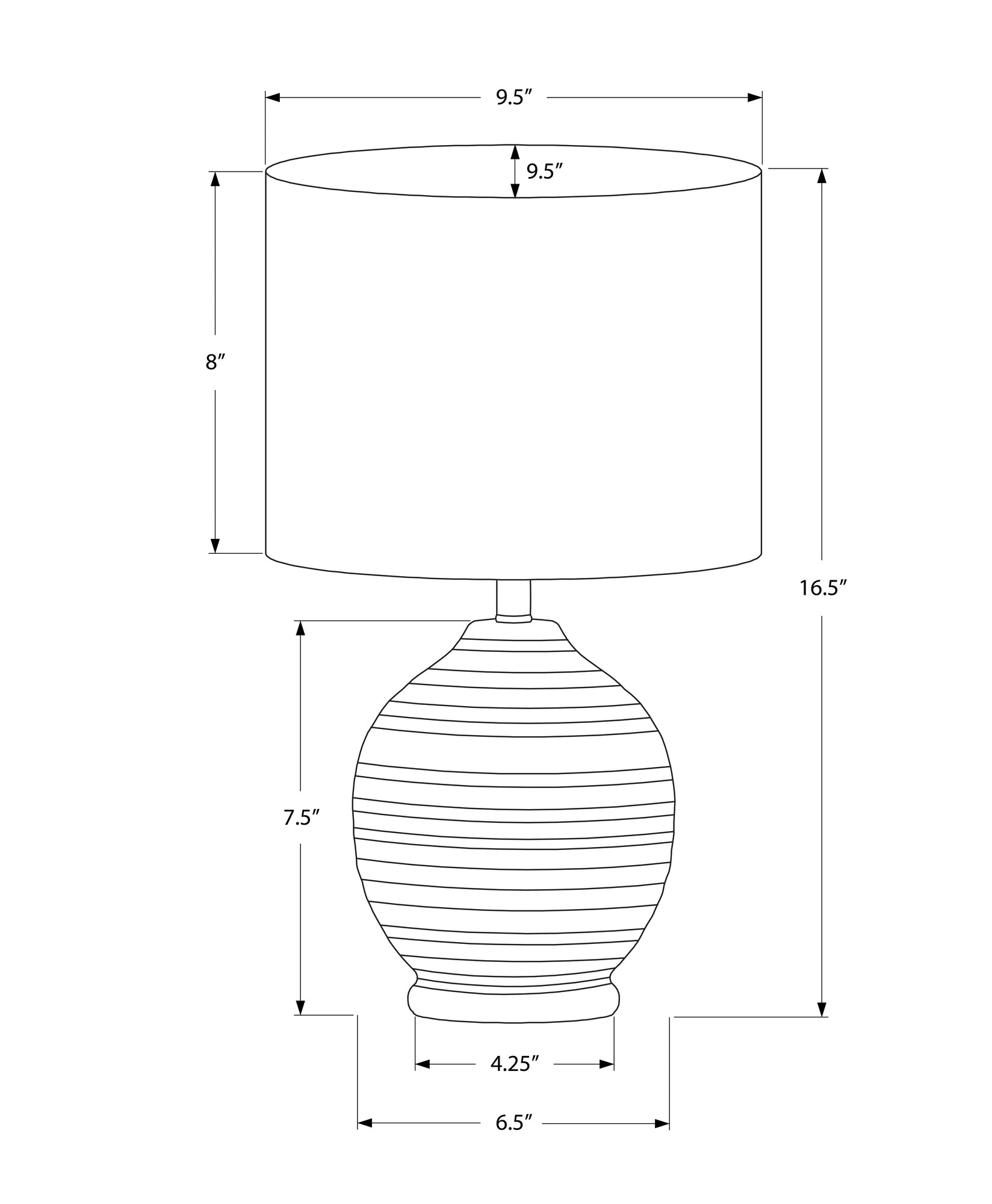 Rosehill Ceramic Table Lamp