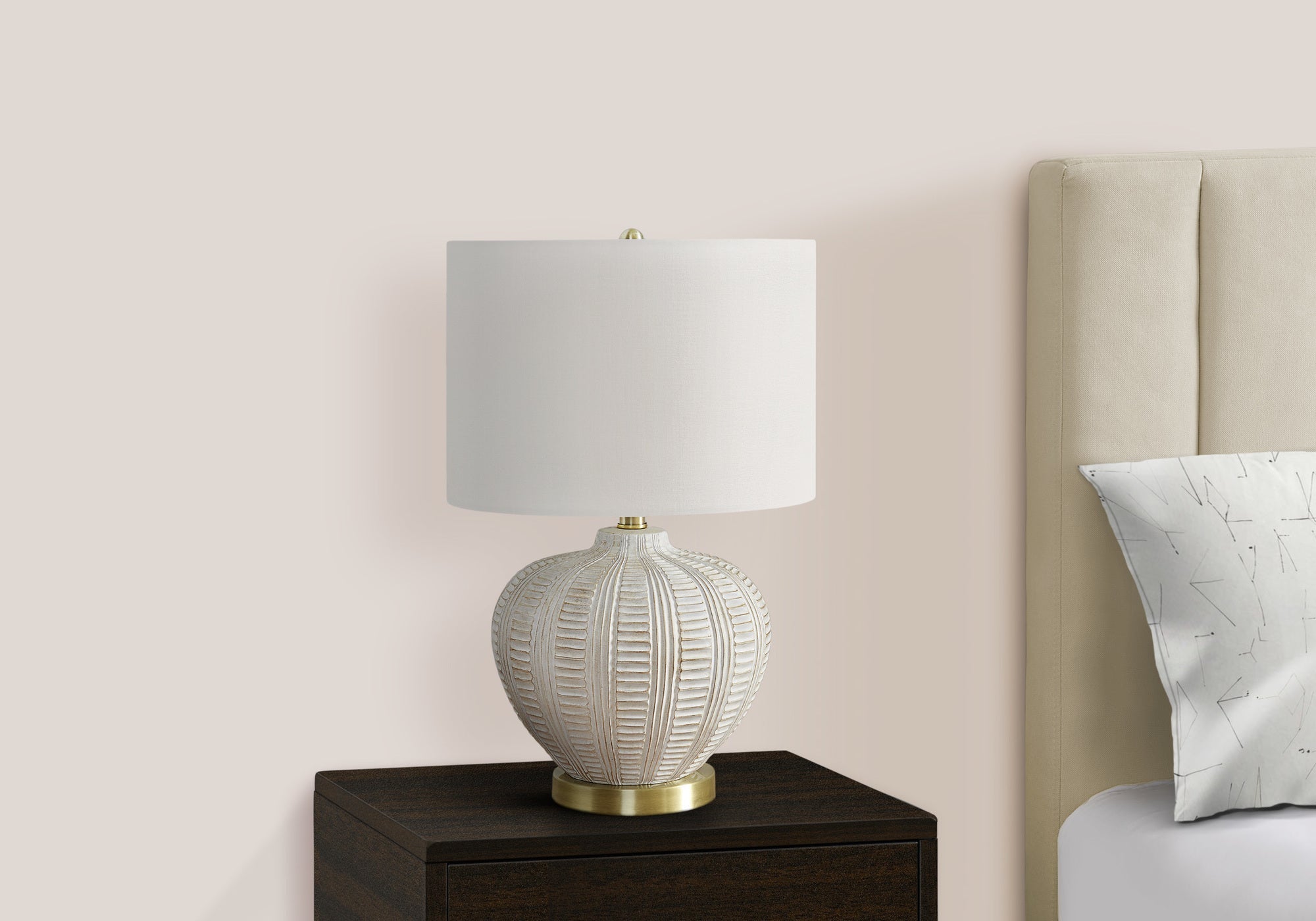 Birchwood Resin Table Lamp