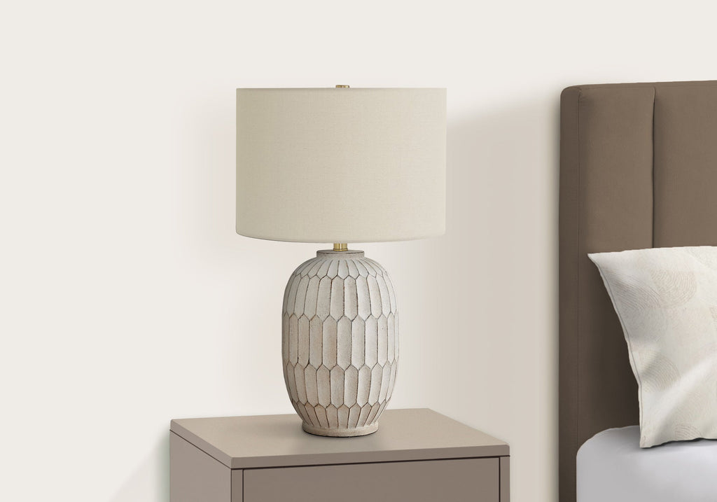 Pinecroft Resin Table Lamp
