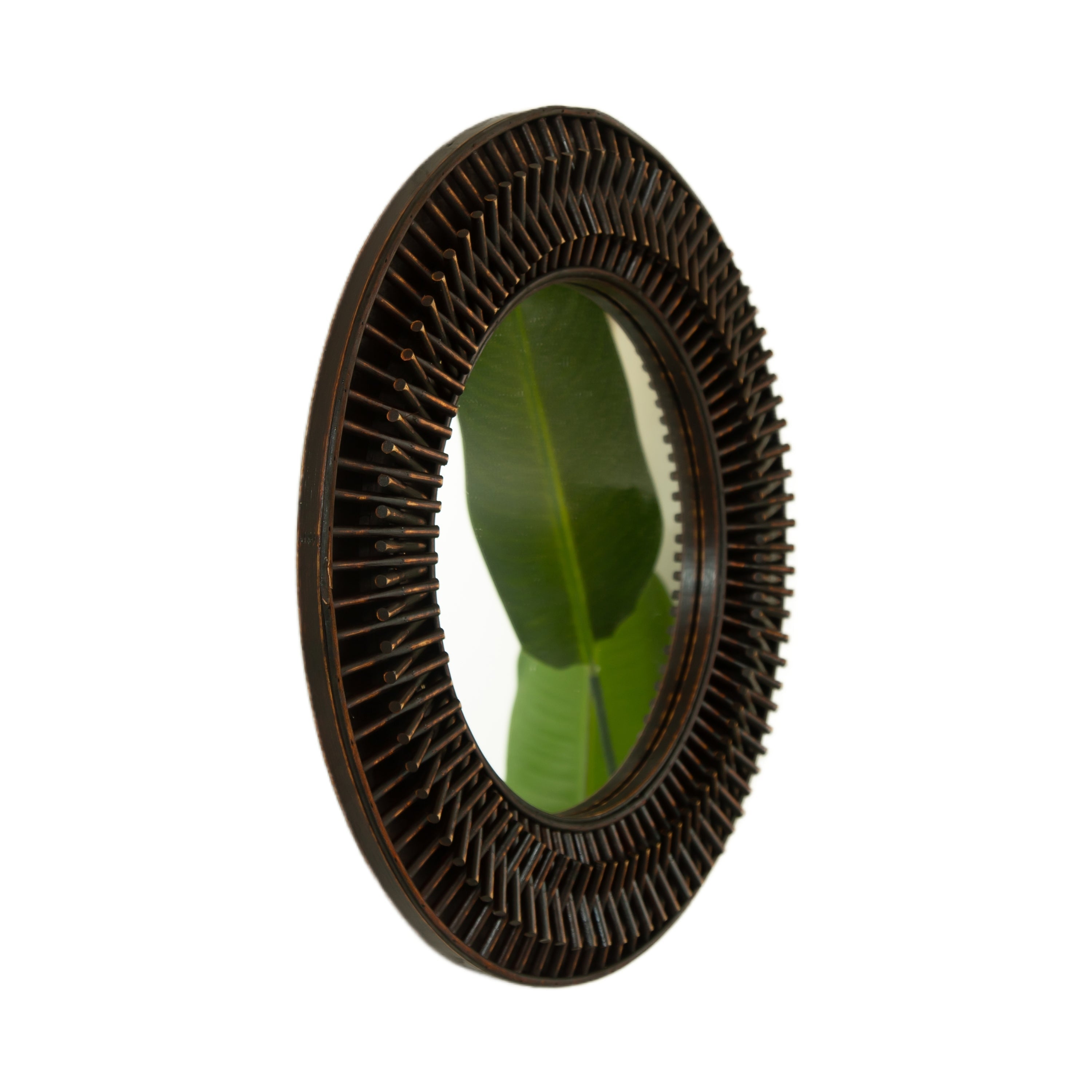24'' Aura Dark Bamboo Mirror