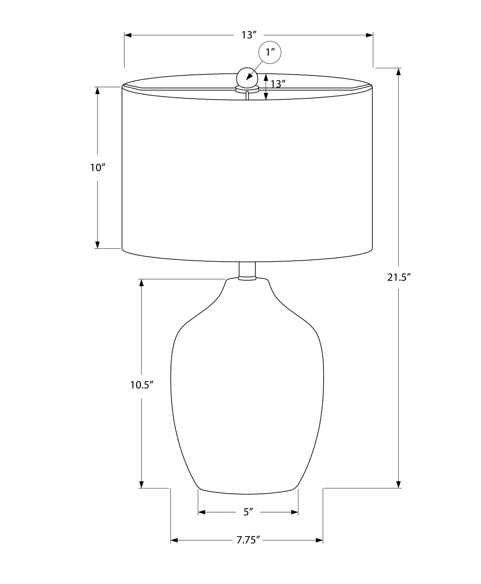 Stonepath Ceramic Table Lamp