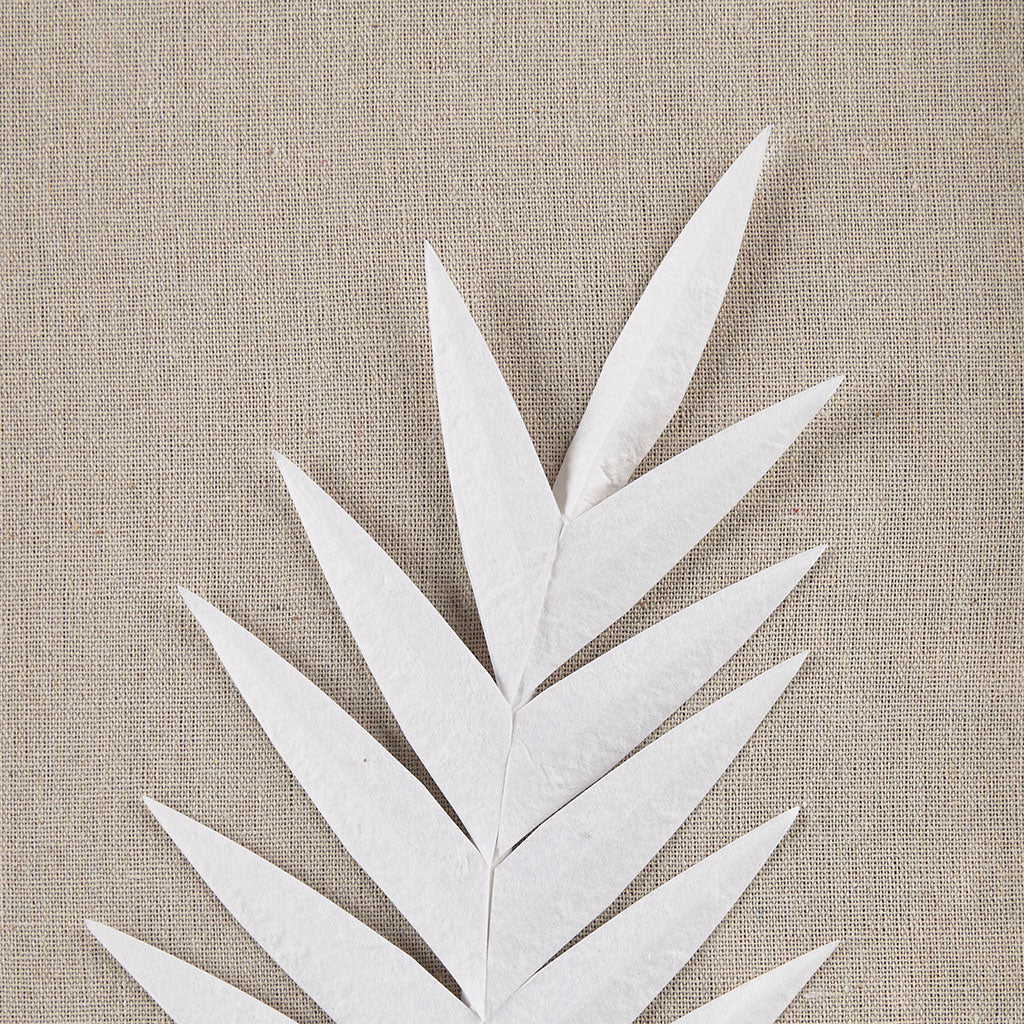 3-Piece Framed Rice Paper Palm Leaves Shadowbox Wall Decor Set