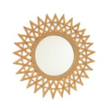 24'' Solana Round Bamboo Hemp Mirror