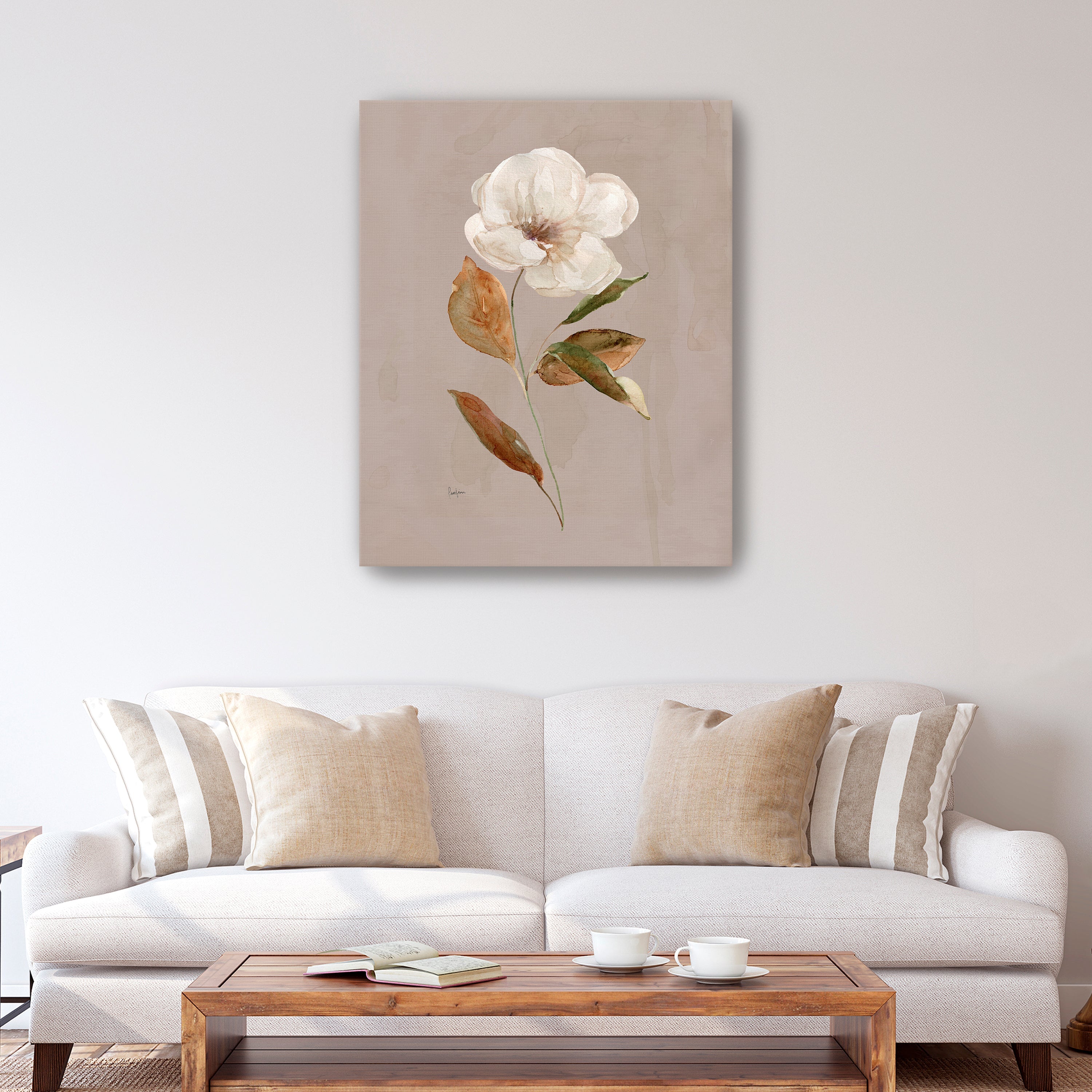 Aged Botanical I Canvas Giclee