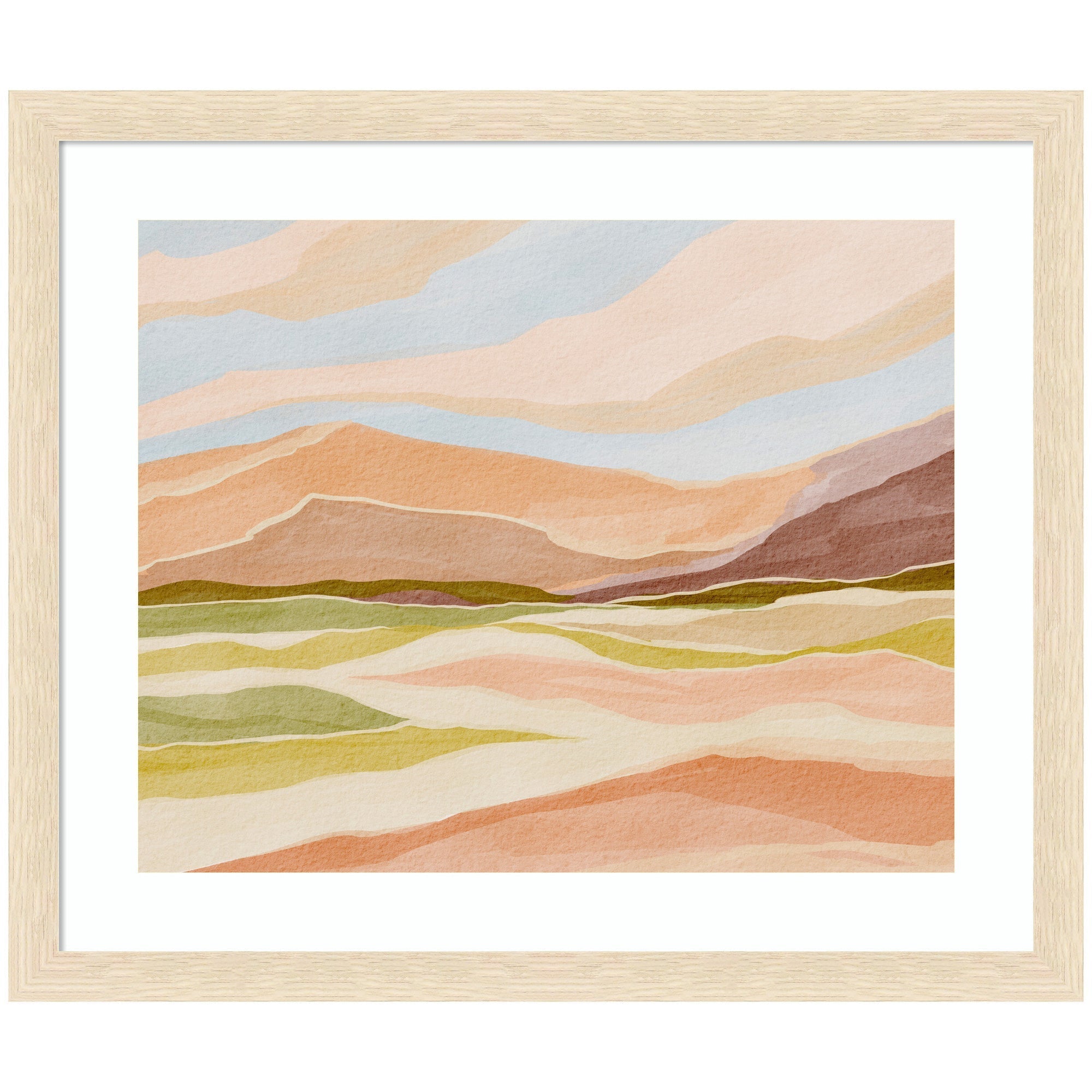 Framed Art Desert Dreams by Nikita Jariwala