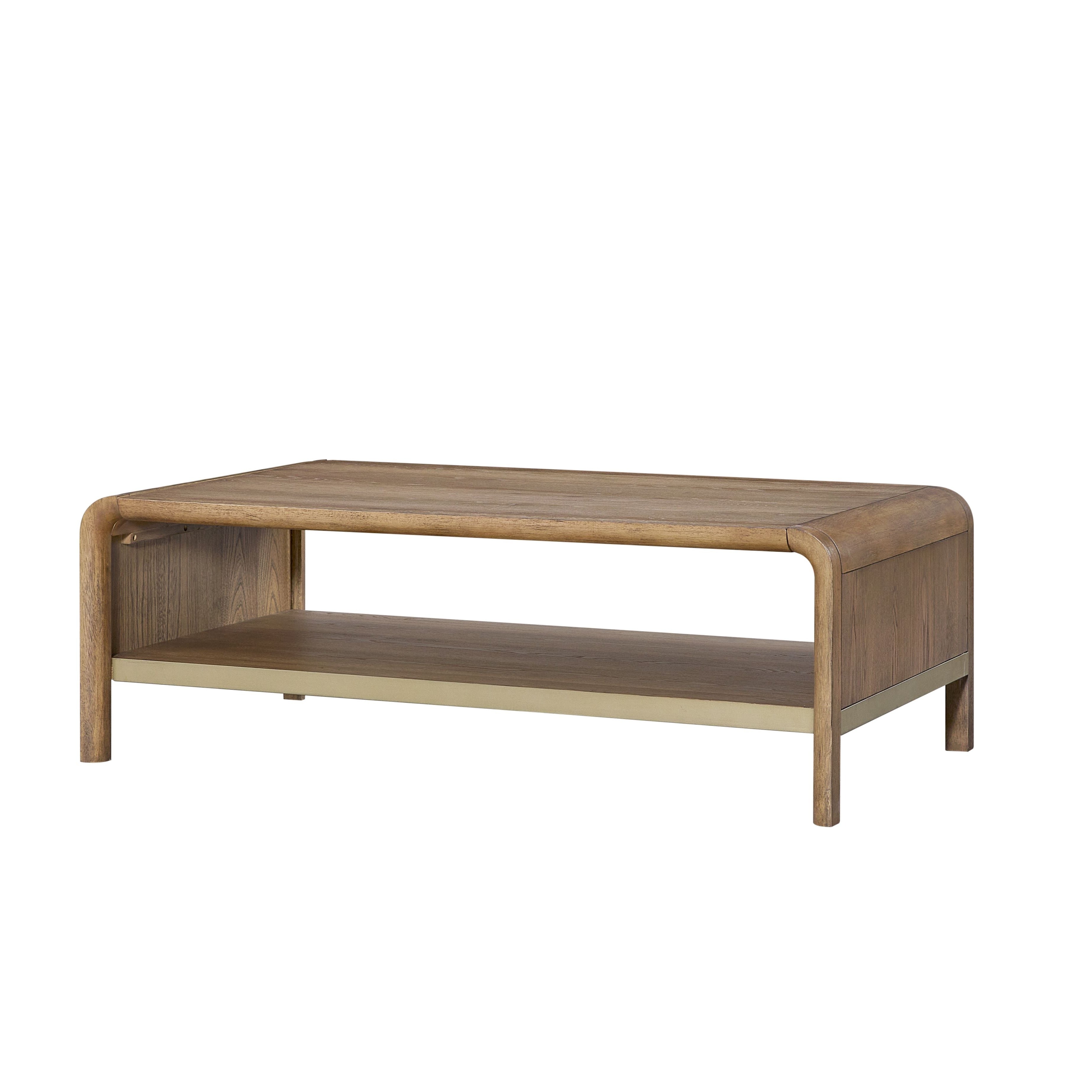 Waterfall Cocktail Table - Latte