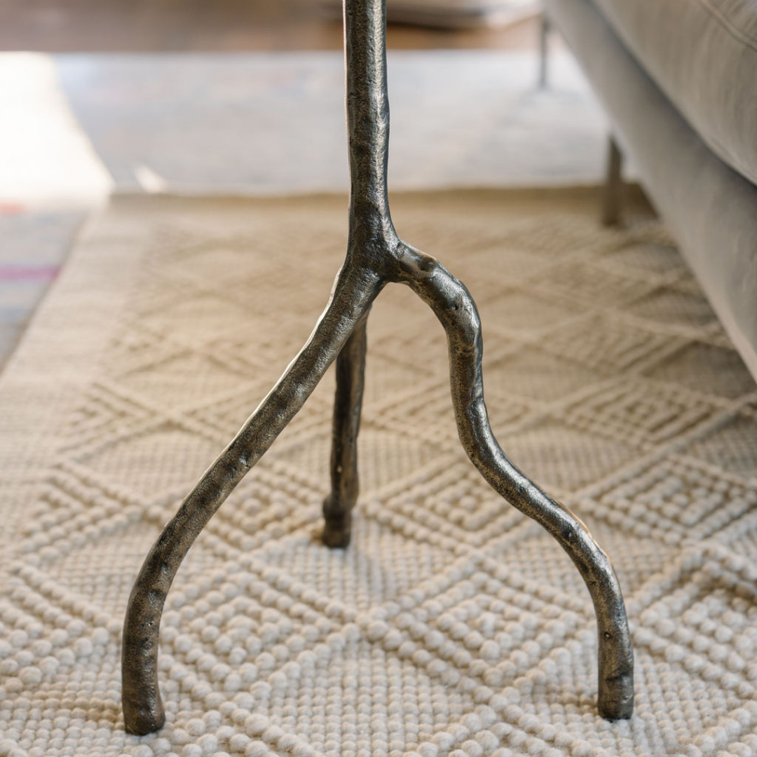 Handcrafted Sisal and Wool Diamond Loop Rug in Natural, 2 x 3