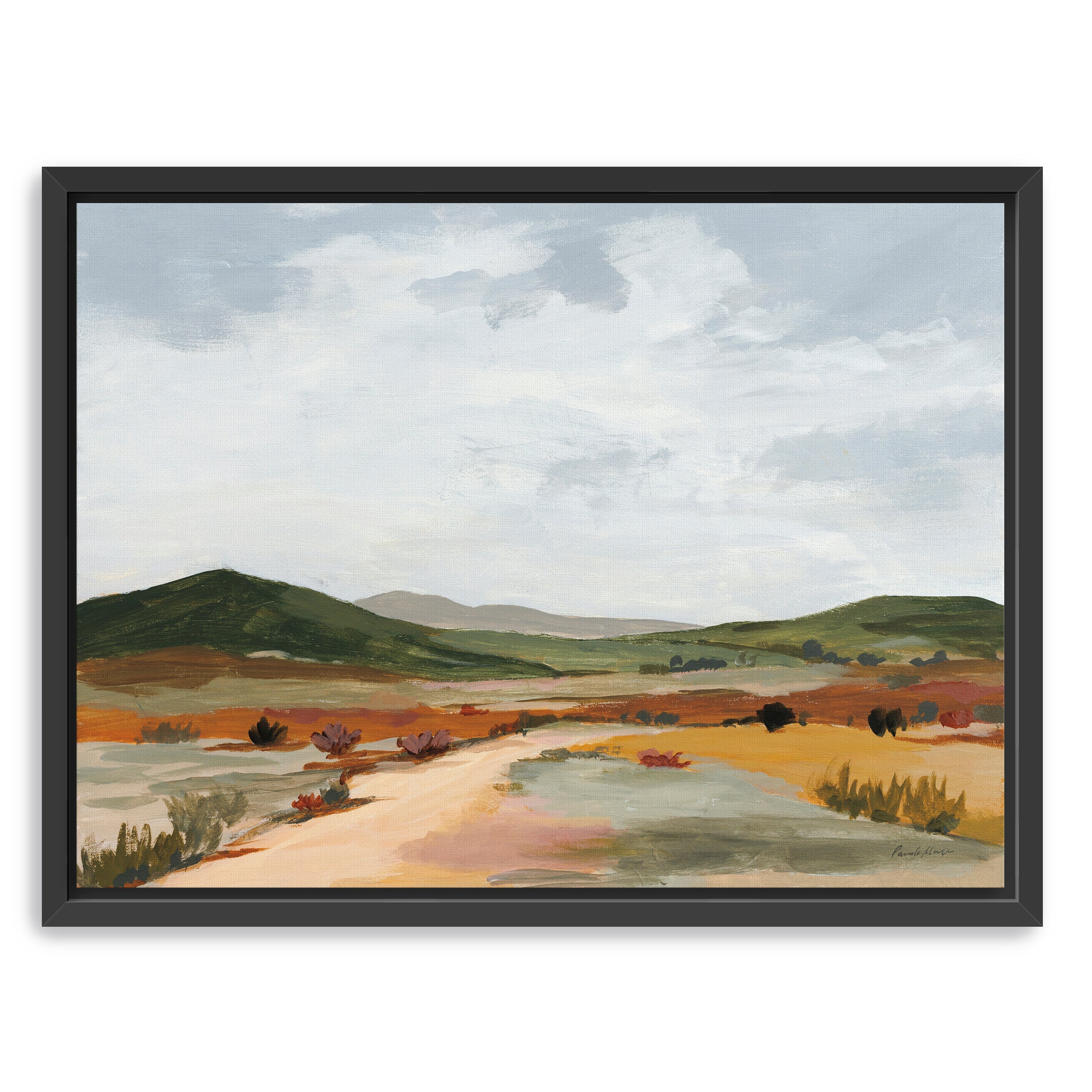 Desert Floor Canvas Giclee