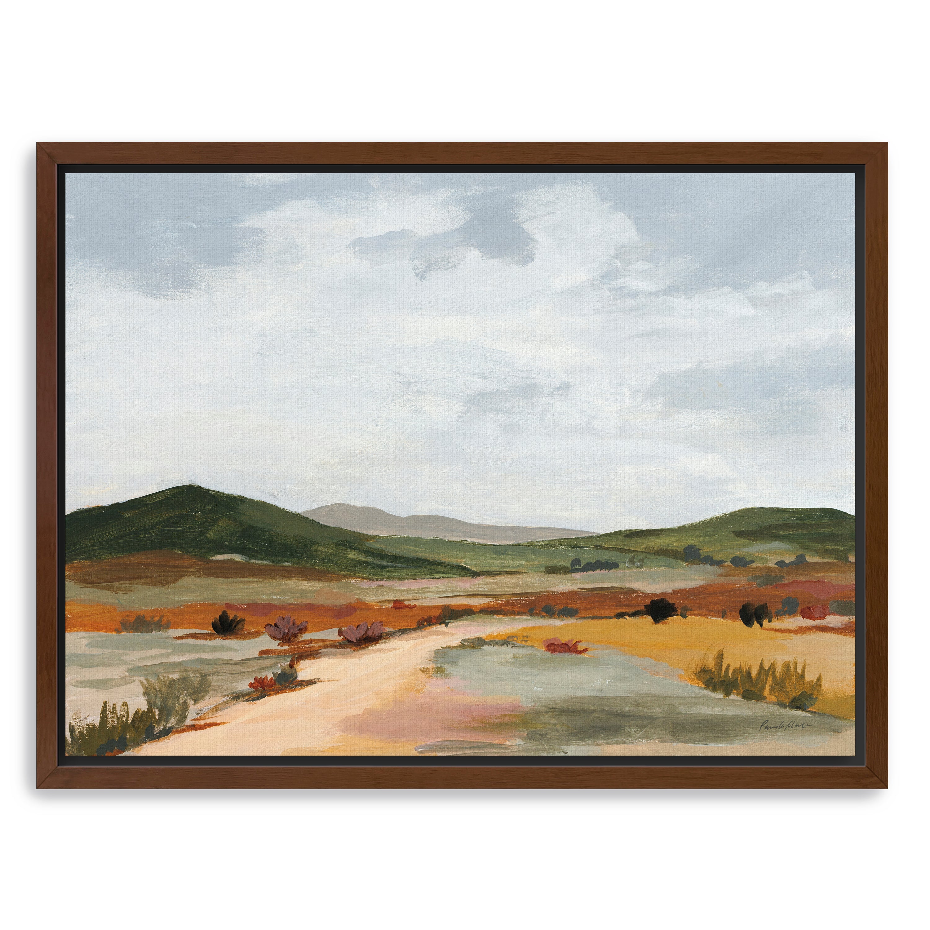 Desert Floor Canvas Giclee