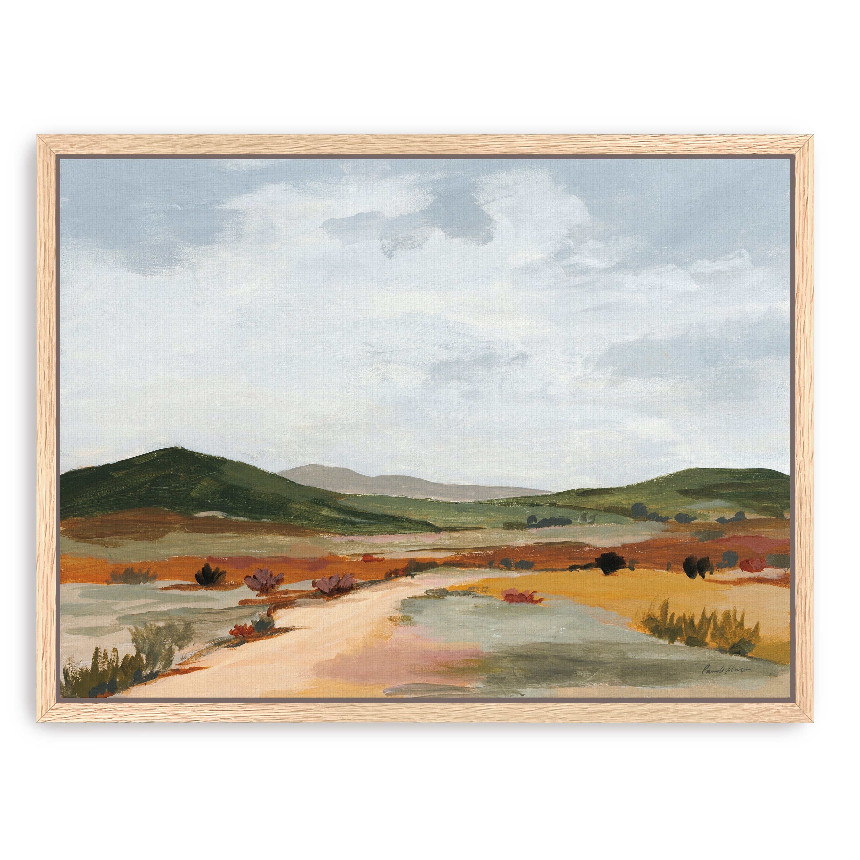 Desert Floor Canvas Giclee