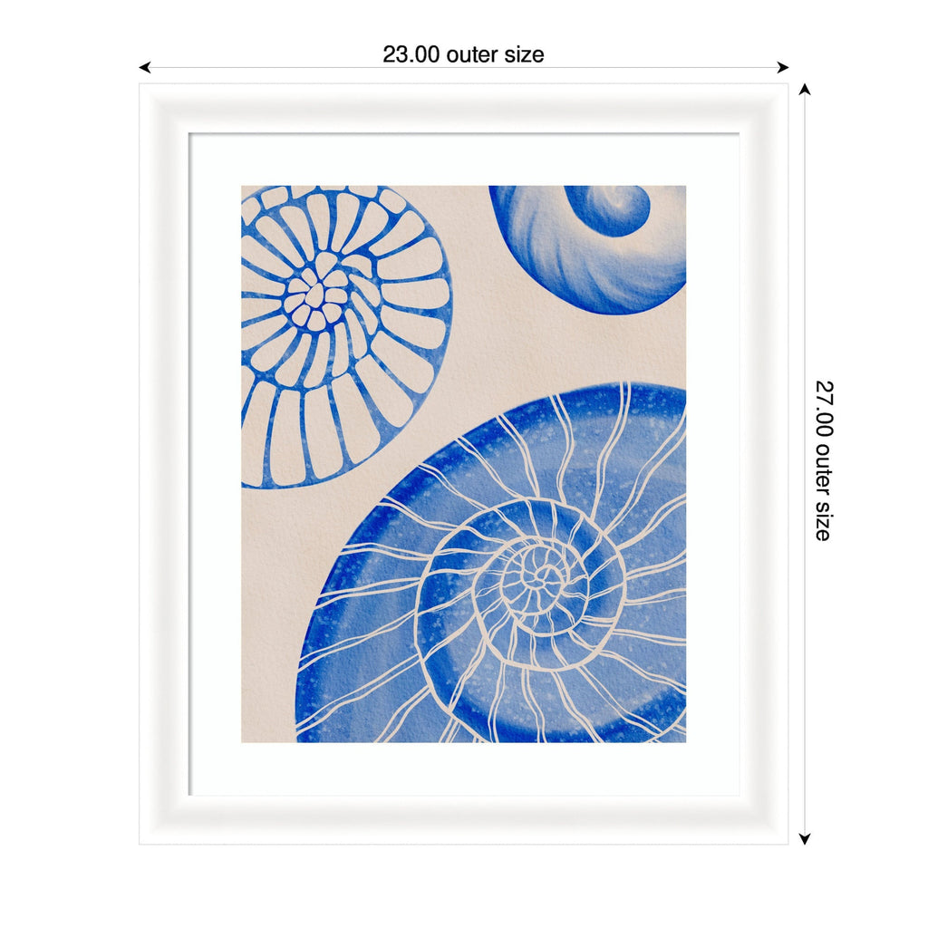 Framed Art Ocean Charms l by Nikita Jariwala