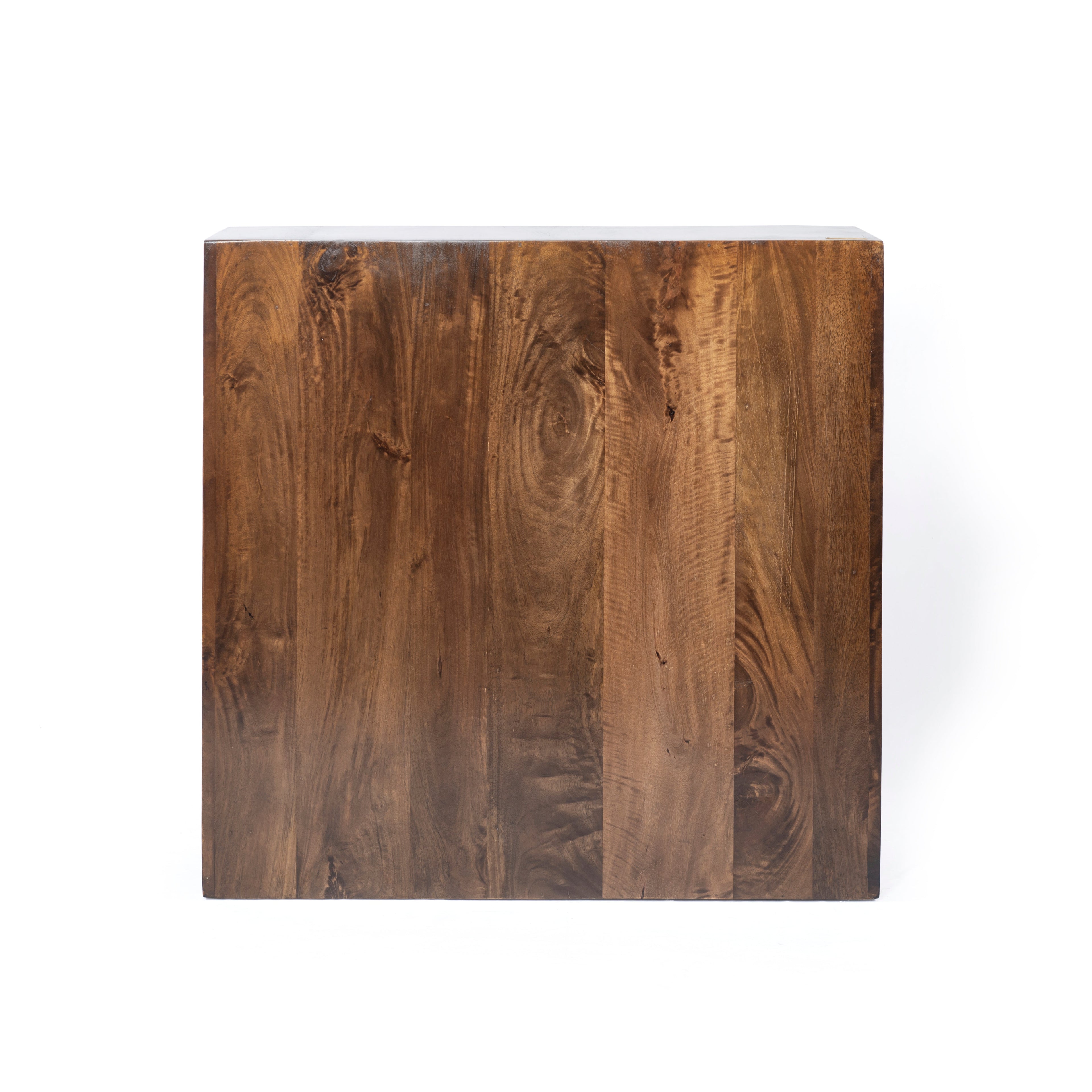 Premium Solid Wood Coffee Table Low Profile, Brown