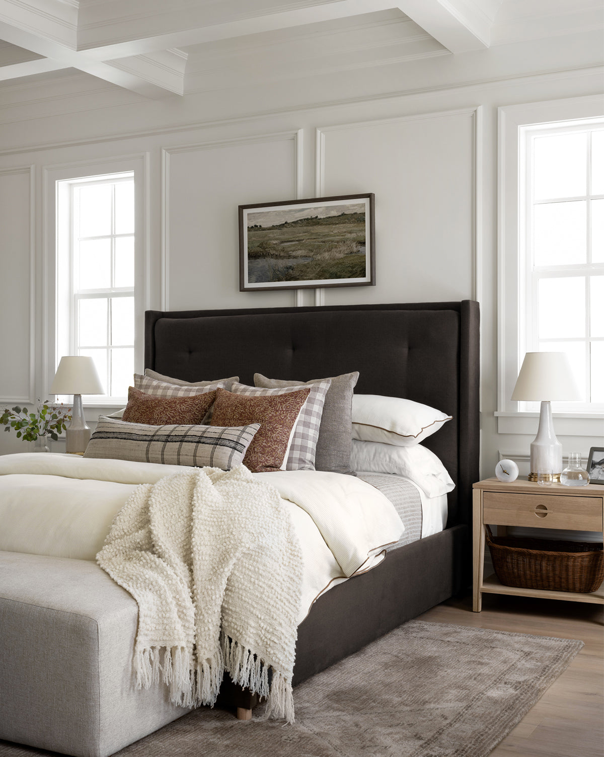 Ria Bed Tall Headboard