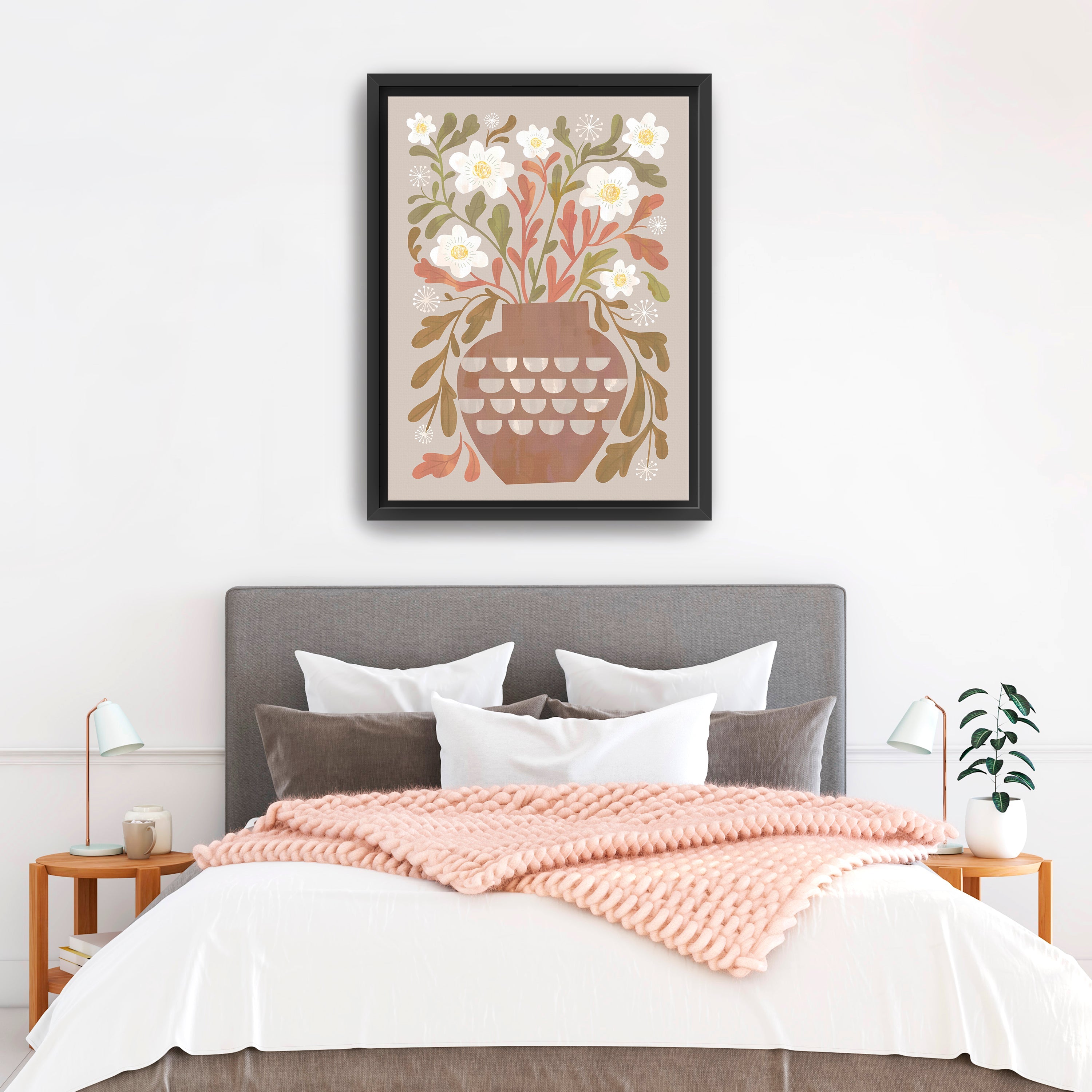 Classic Vase Canvas Giclee