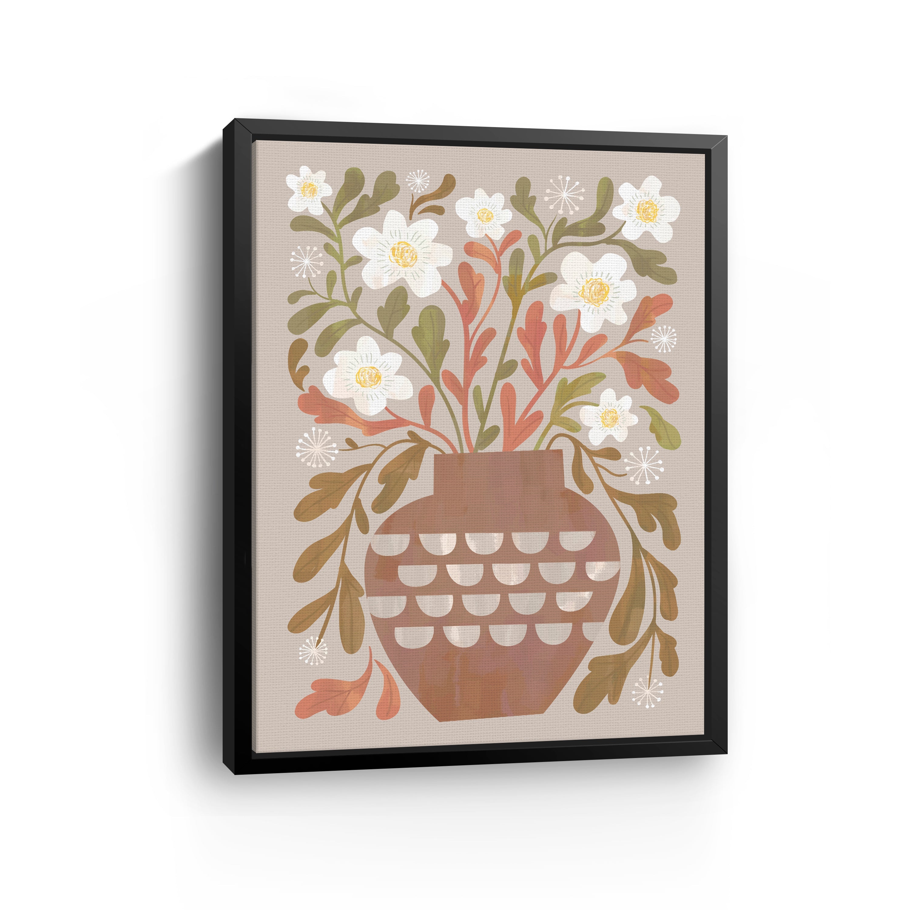 Classic Vase Canvas Giclee
