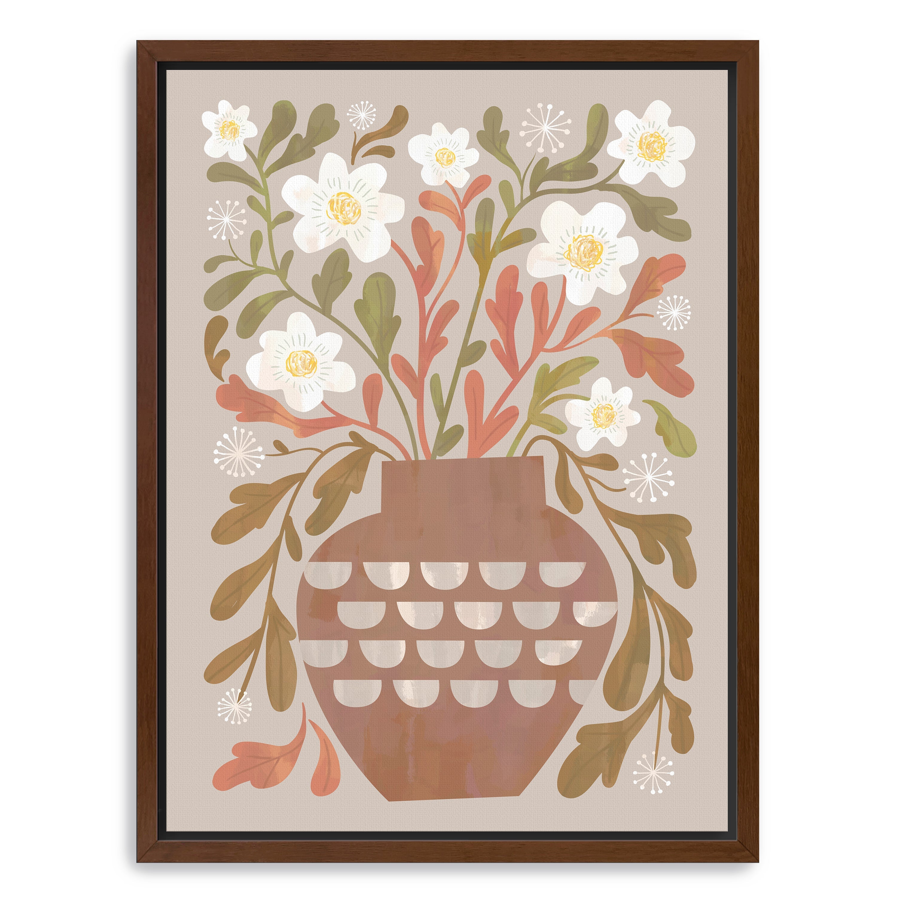 Classic Vase Canvas Giclee