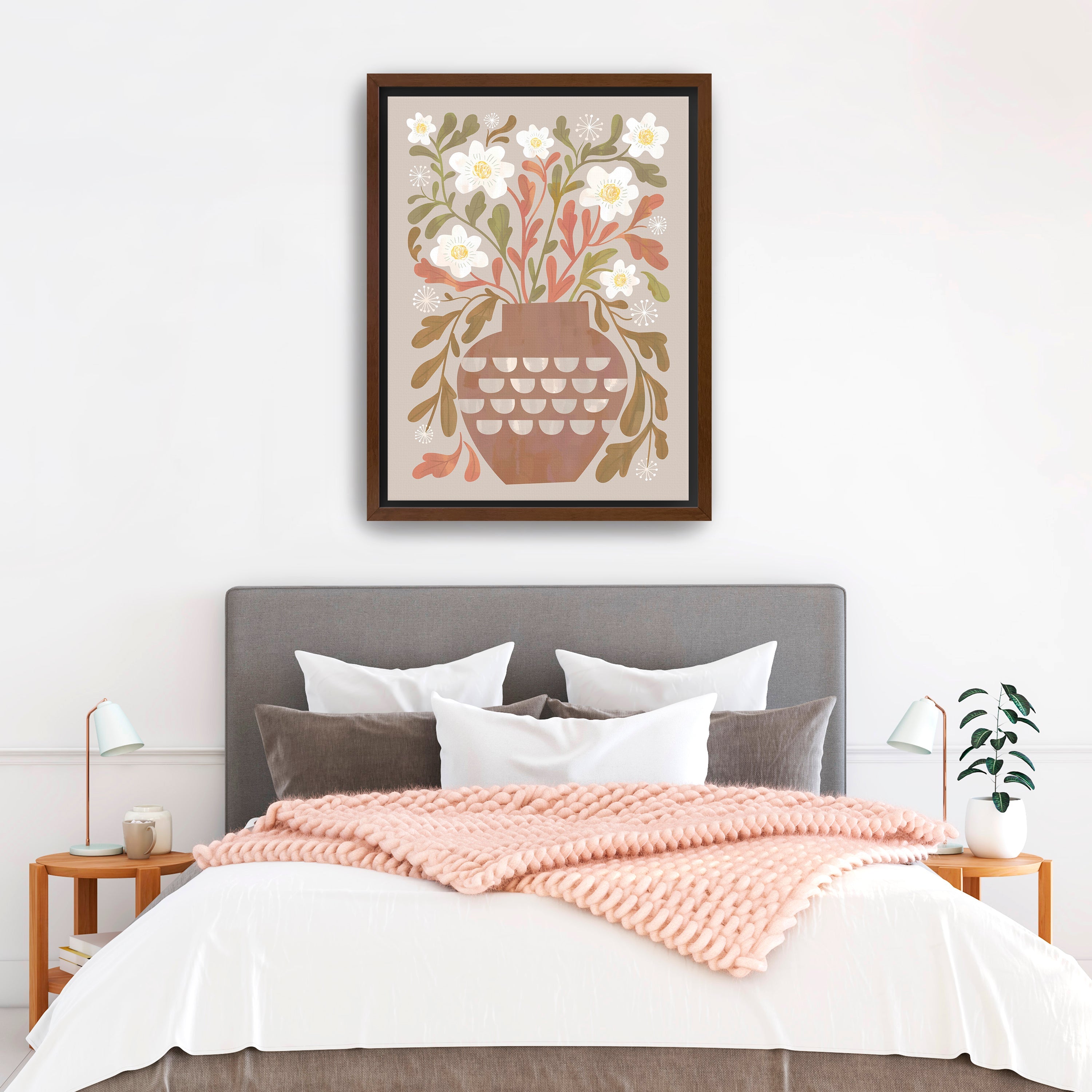 Classic Vase Canvas Giclee