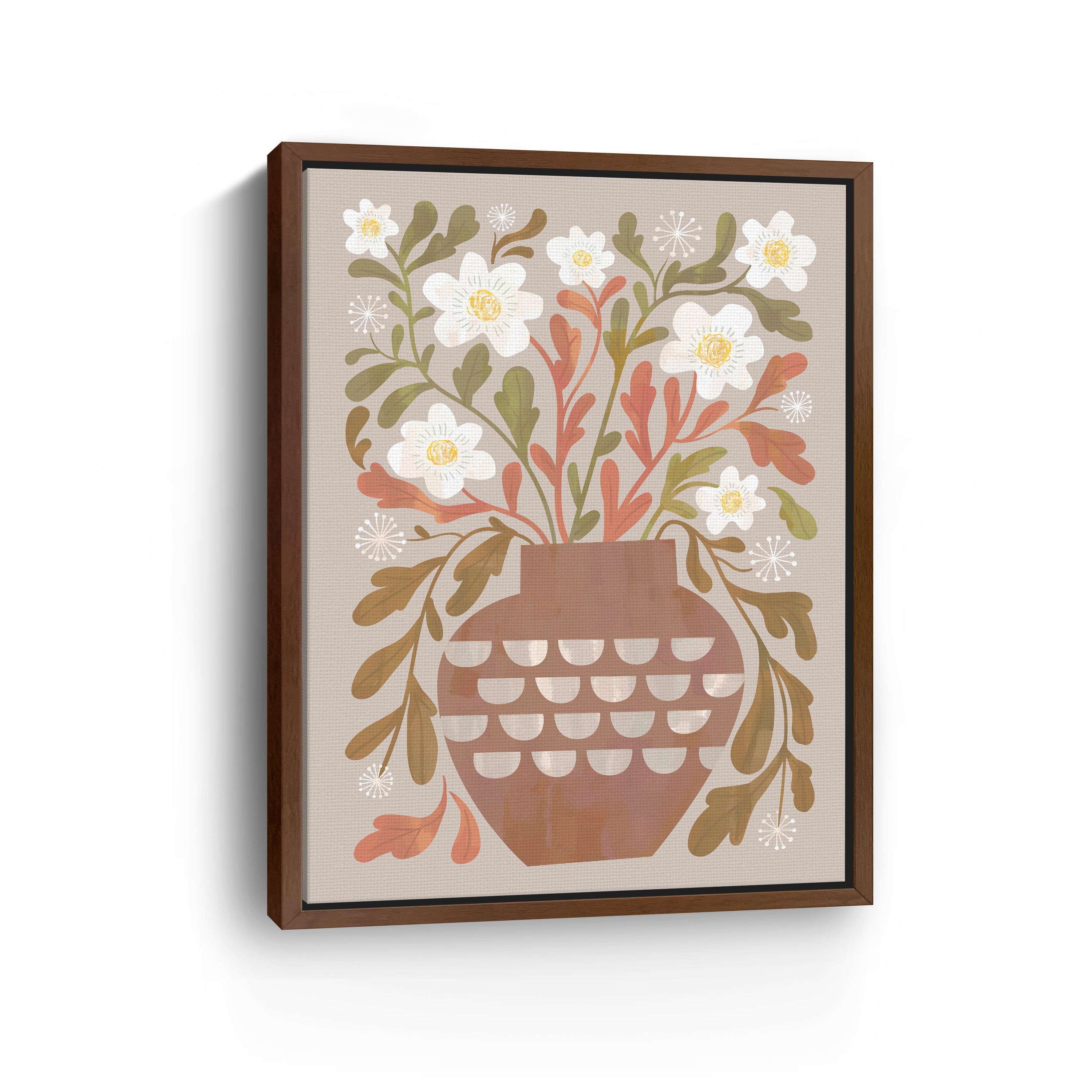 Classic Vase Canvas Giclee