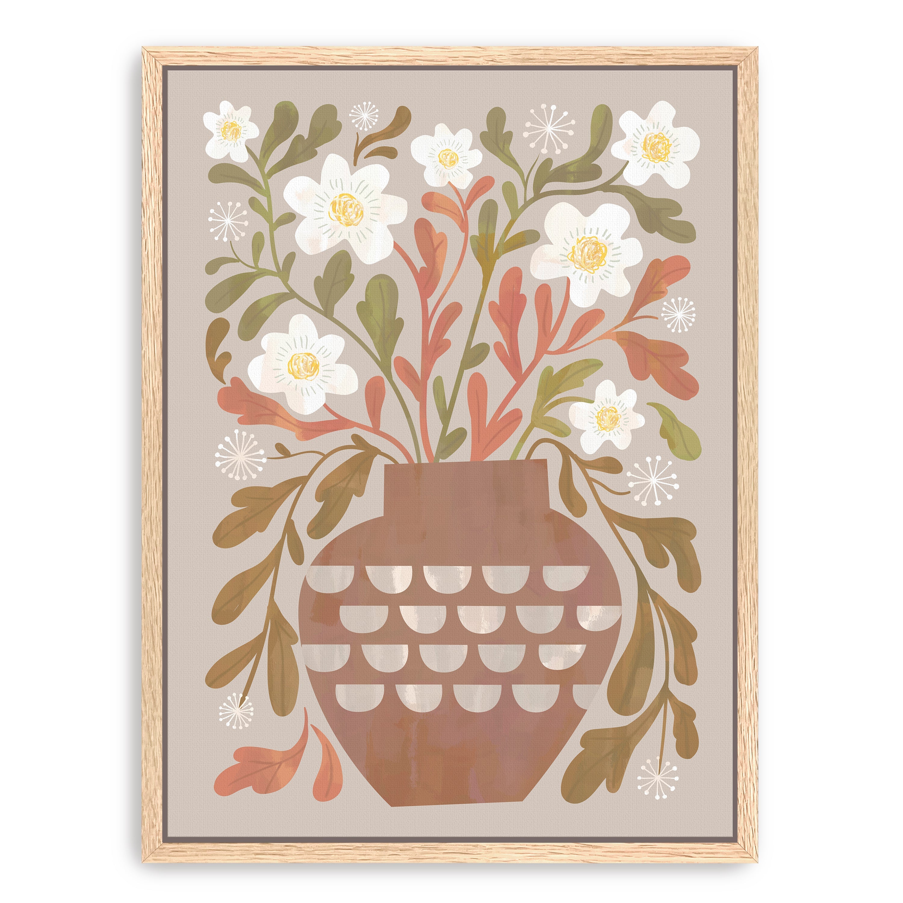 Classic Vase Canvas Giclee