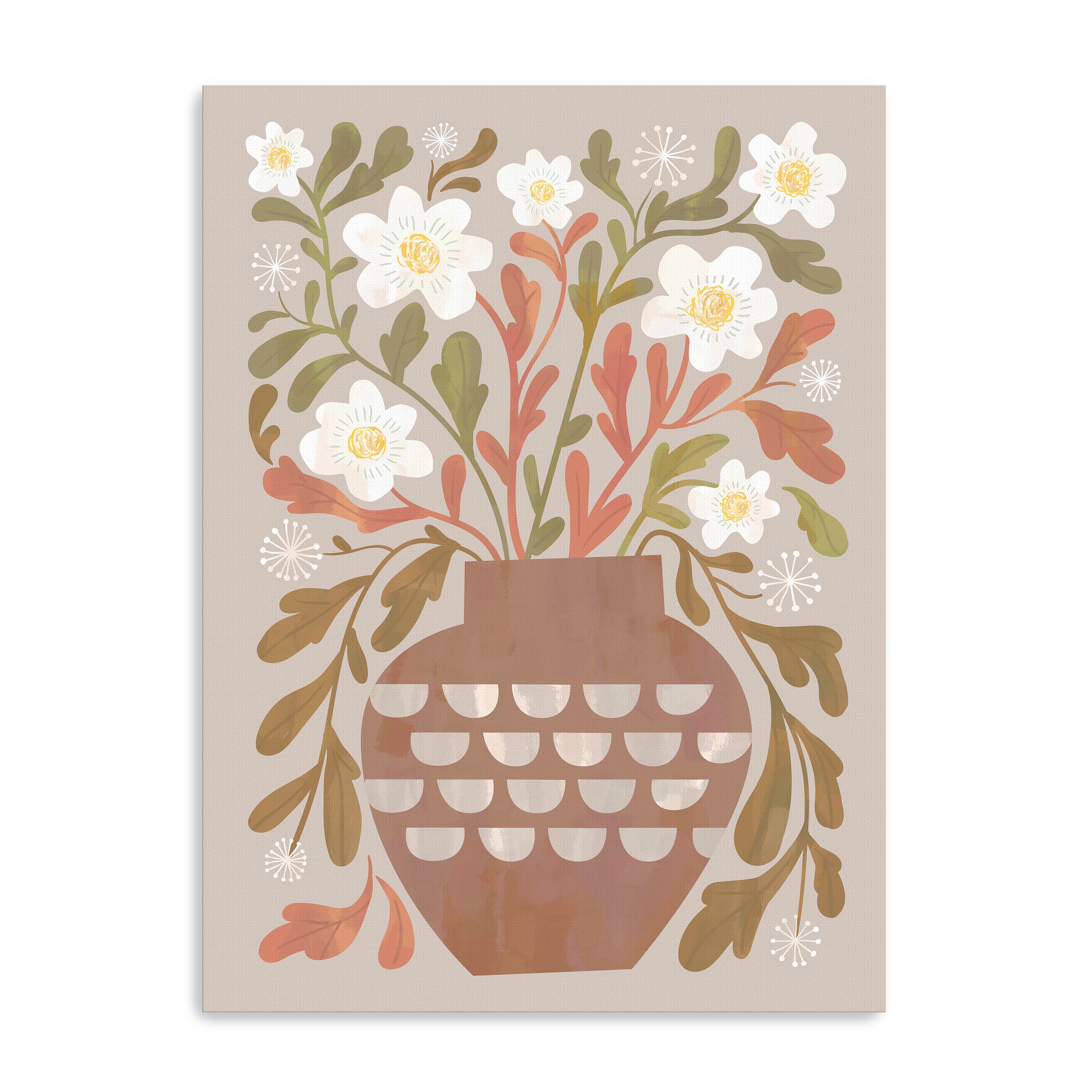 Classic Vase Canvas Giclee