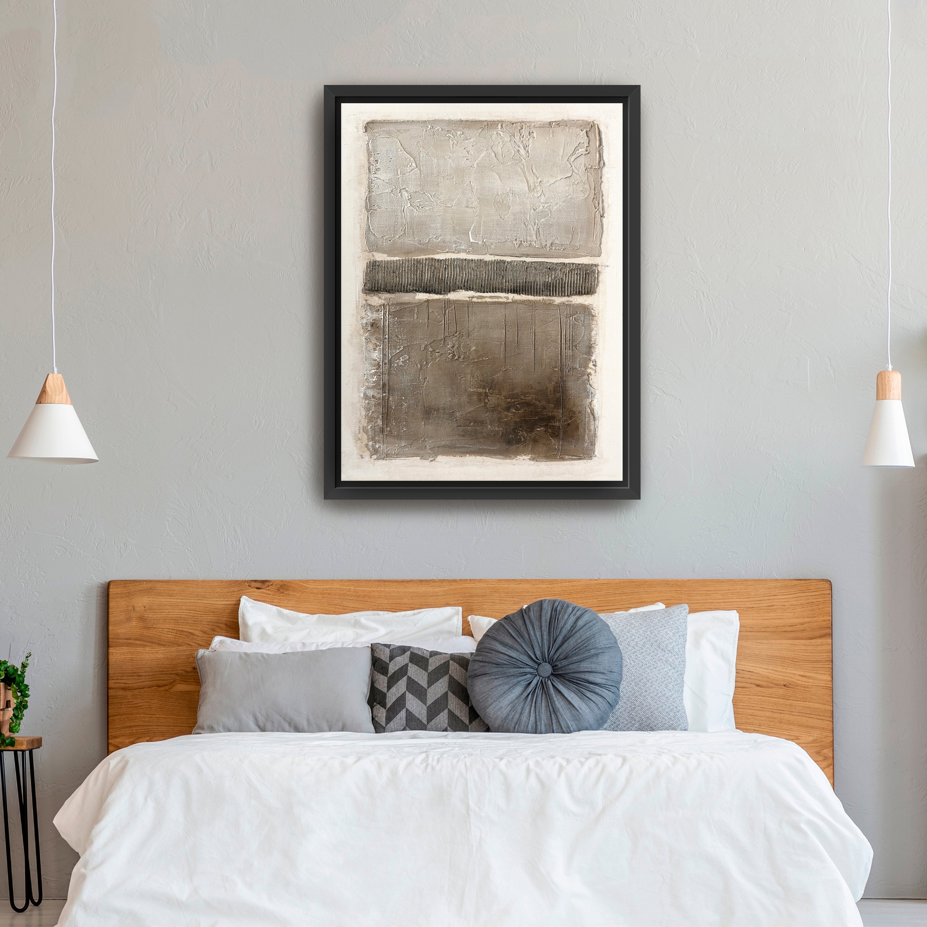 Art Structure I Canvas Giclee