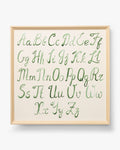 Script Alphabet