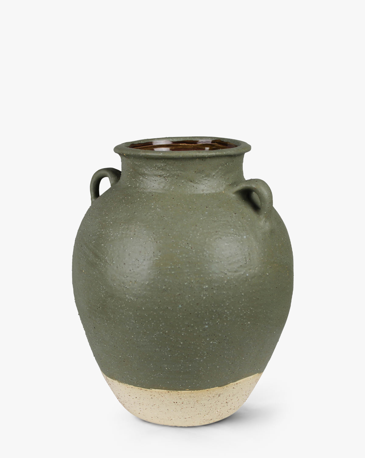 Small Handled Ceramic Pot