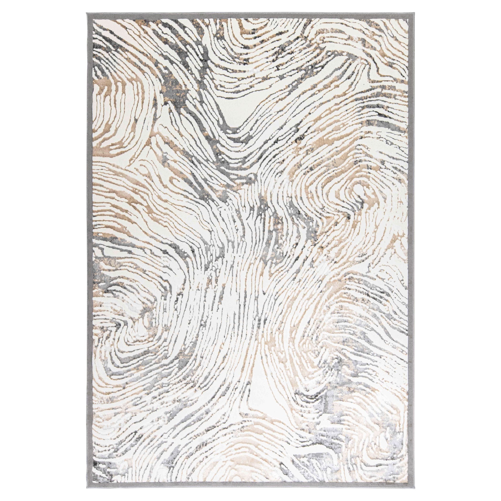Fatima Black Beige Rug