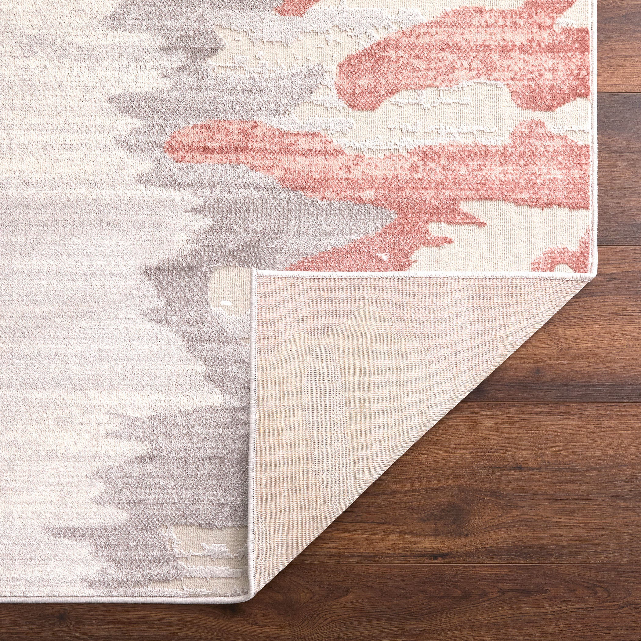 Betsi Retro Pink Sunbrust Rug