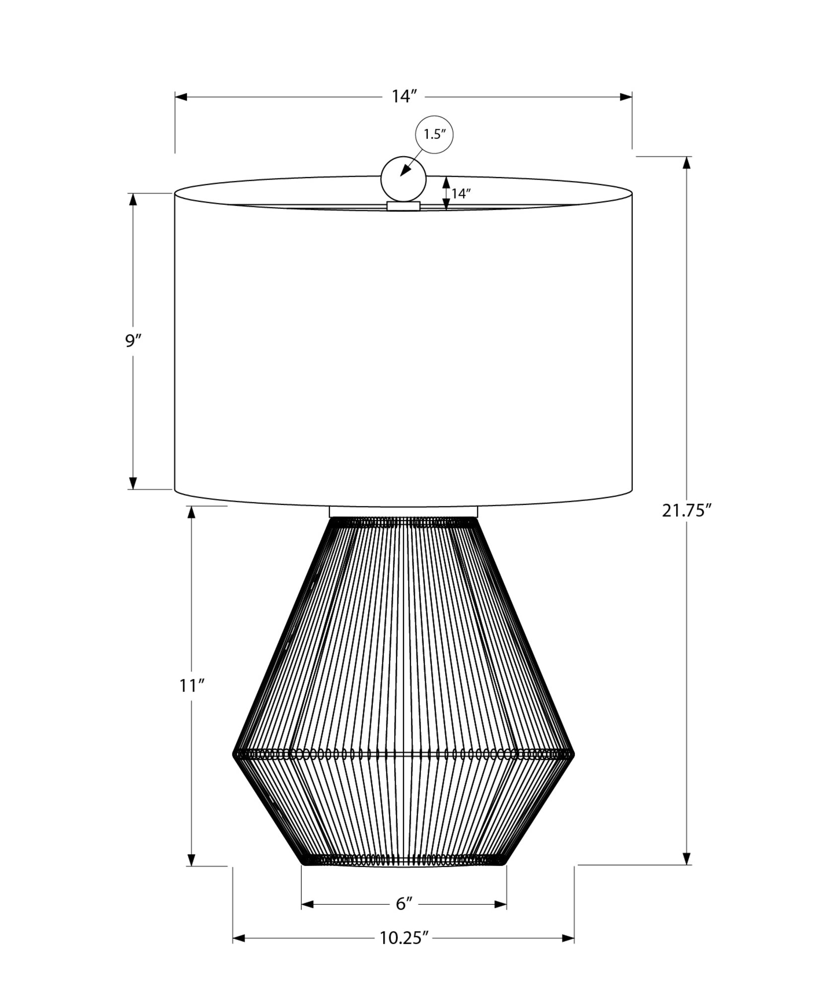 Harrison Rope Table Lamp