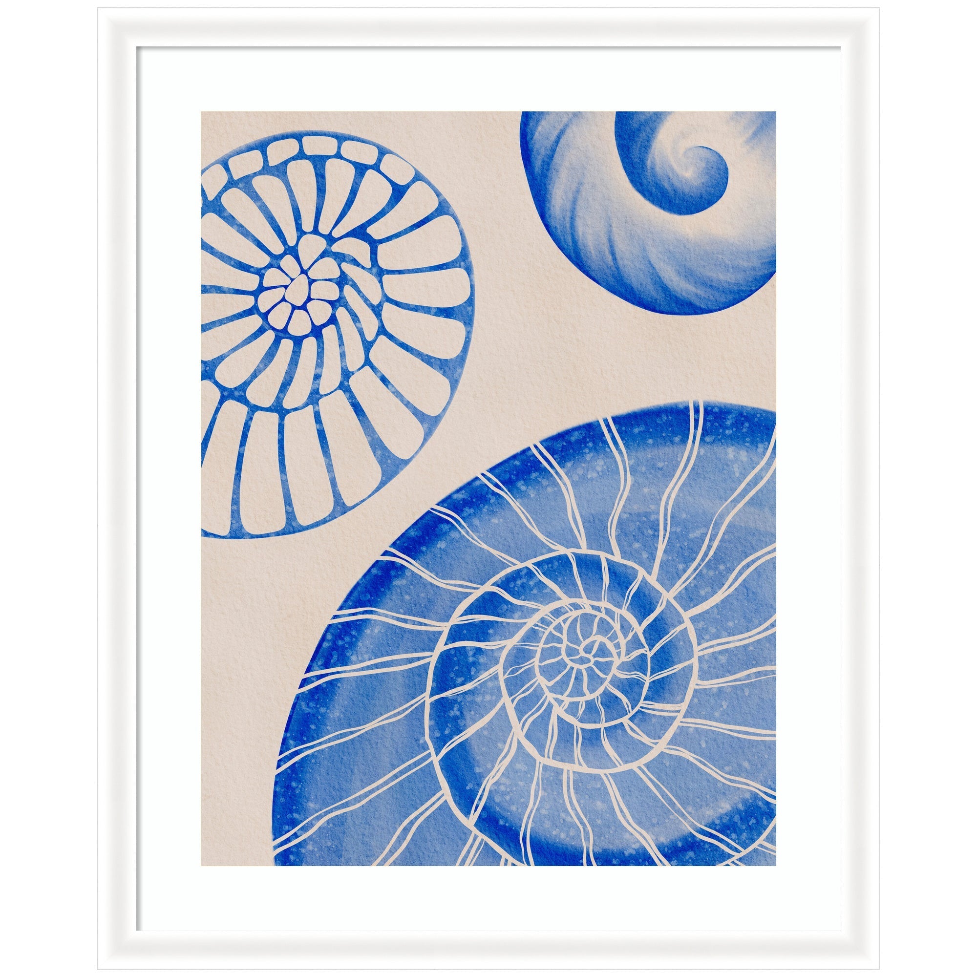 Framed Art Ocean Charms l by Nikita Jariwala
