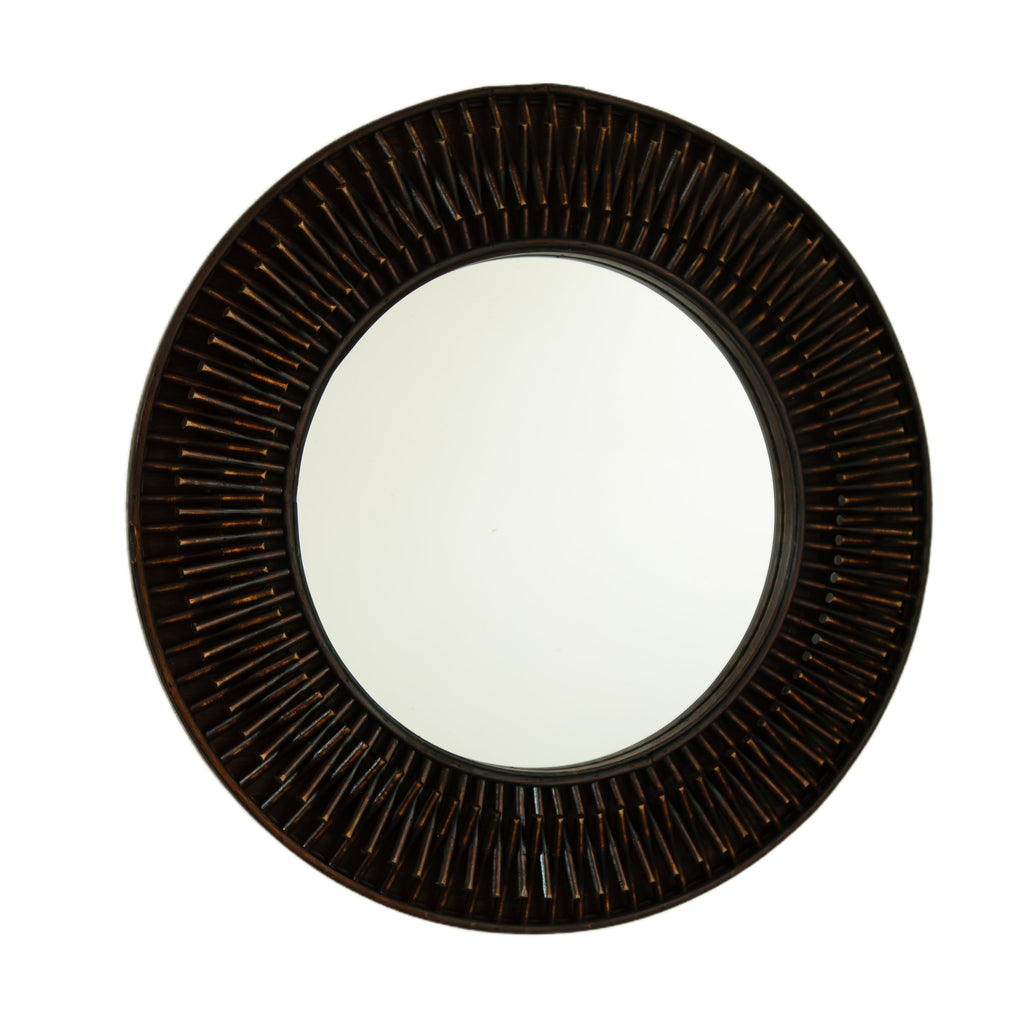 24'' Aura Dark Bamboo Mirror