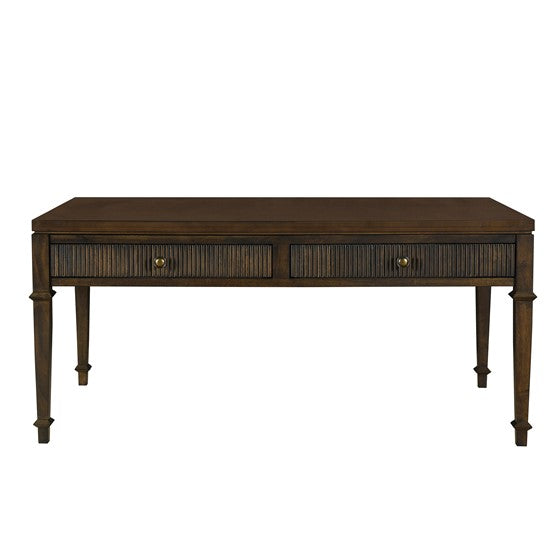 Coffee Table with 2 Fluted Drawers