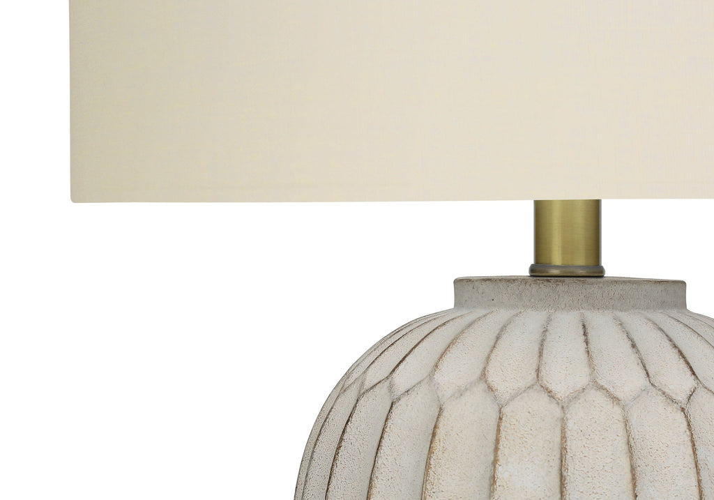 Pinecroft Resin Table Lamp