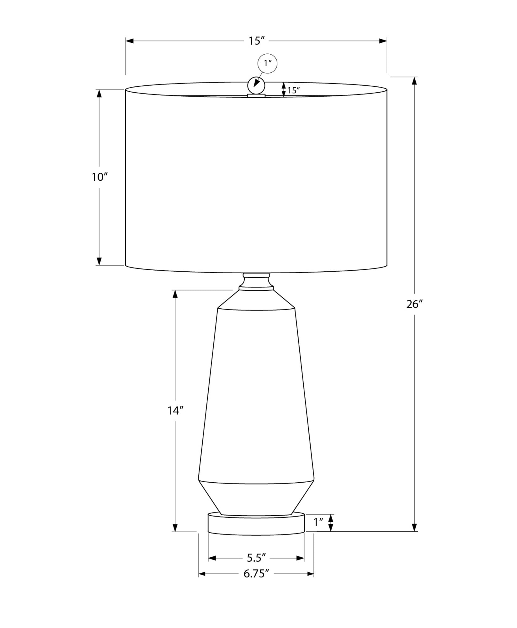 Haven Ceramic Table Lamp