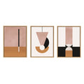 Sylvie Venice 1, 2 and 3 Framed Canvas Art Set by Alexander Ginzburg