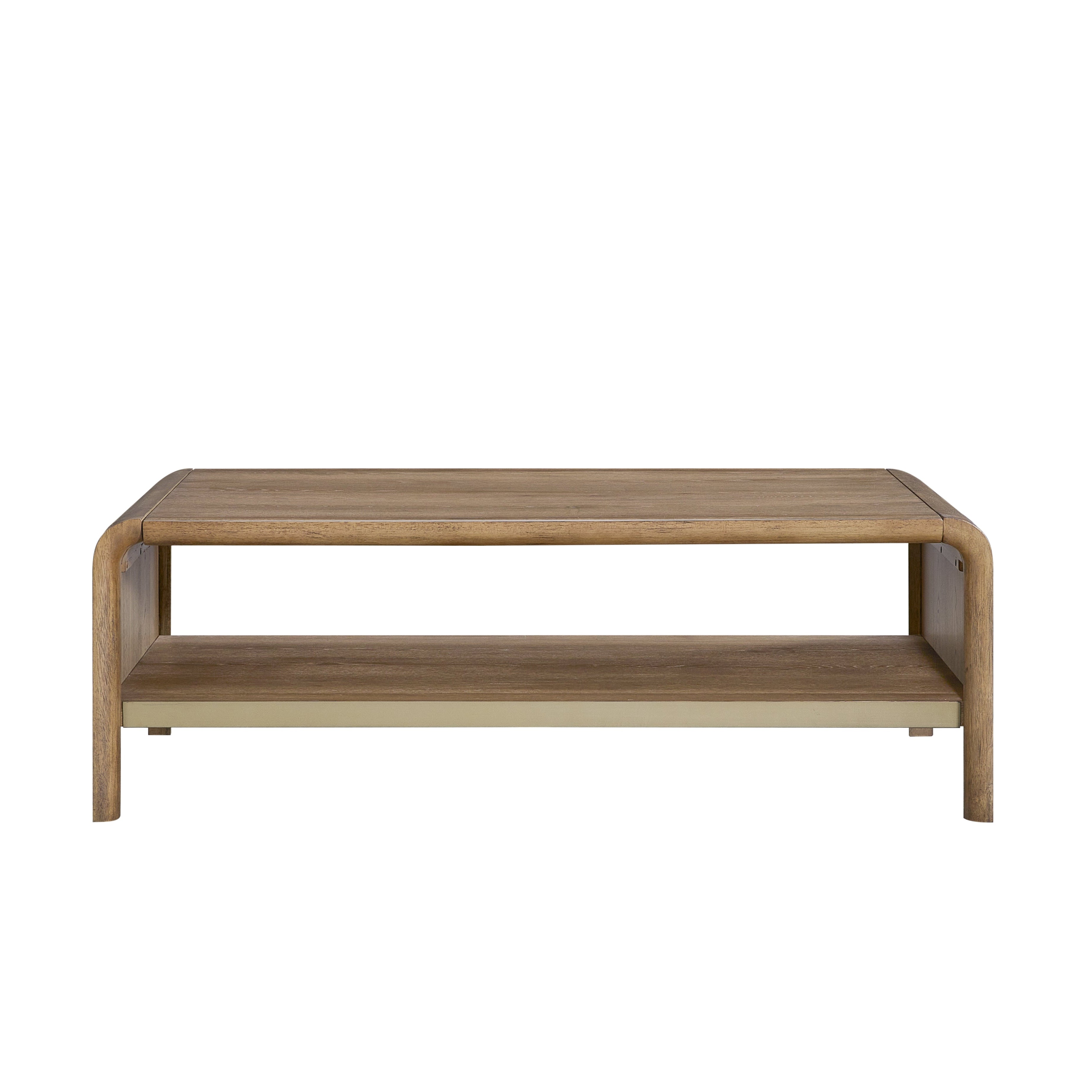 Waterfall Cocktail Table - Latte