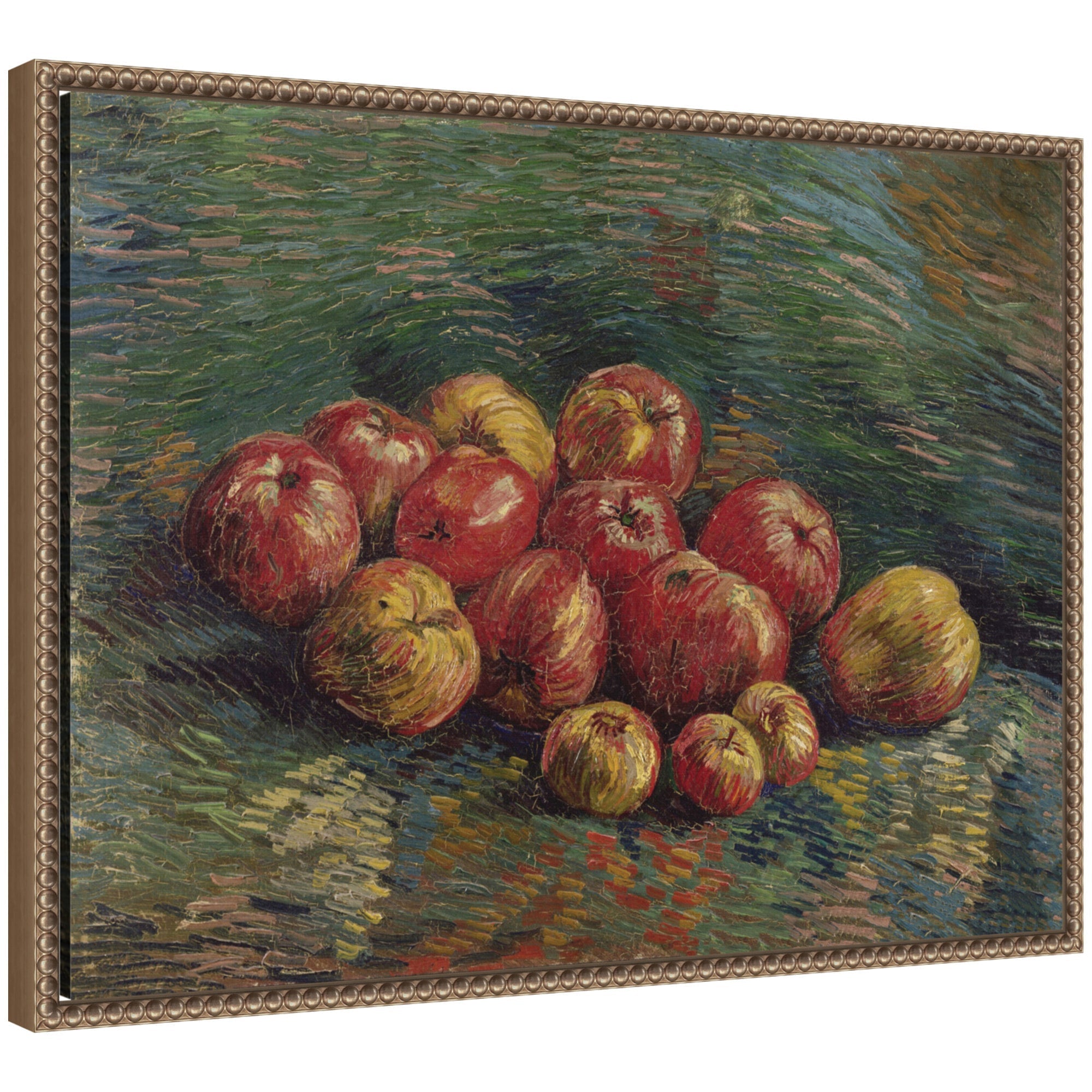 Apples 1887 Vincent van Gogh by Nostalgia Prints Framed Canvas Wall Art Print