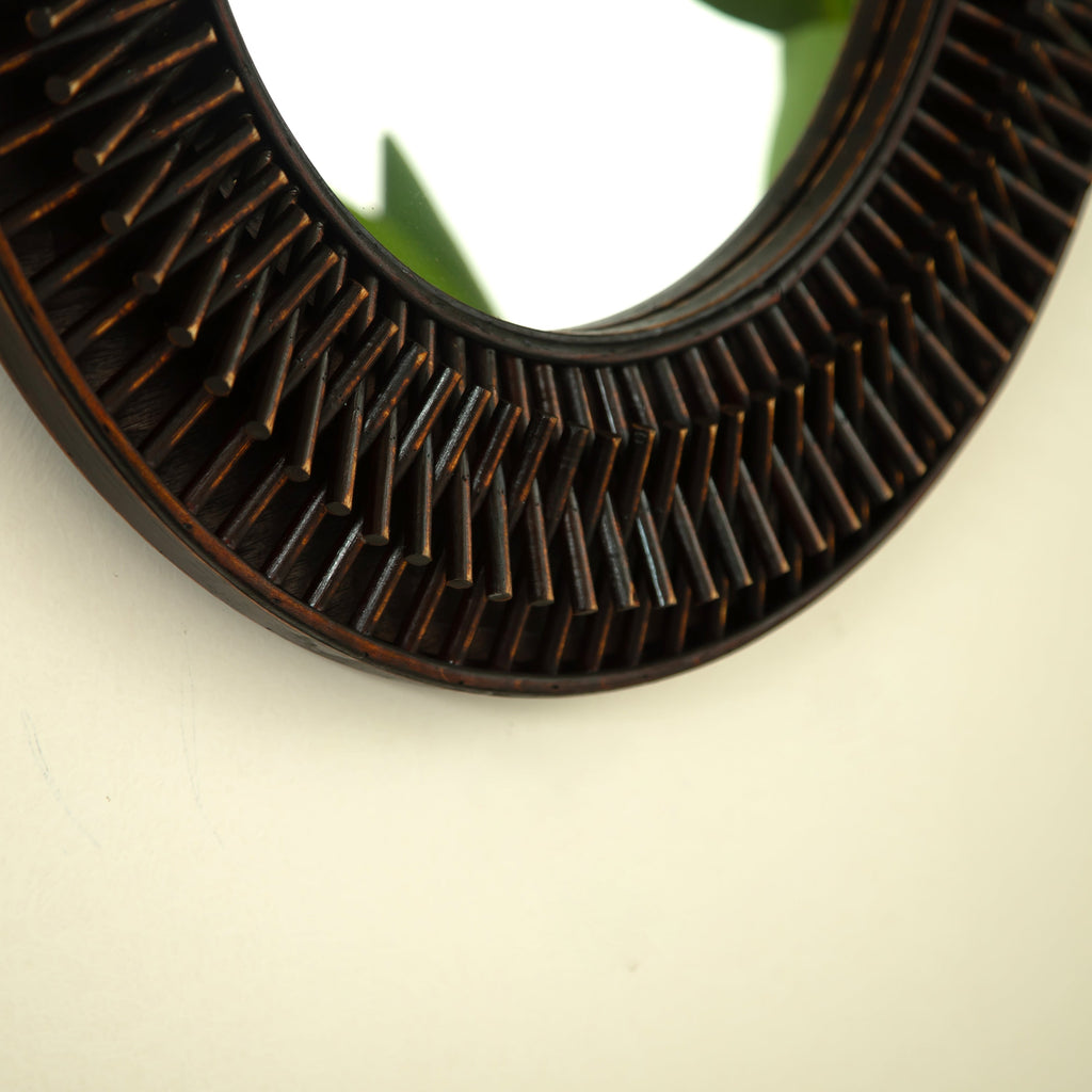 24'' Aura Dark Bamboo Mirror