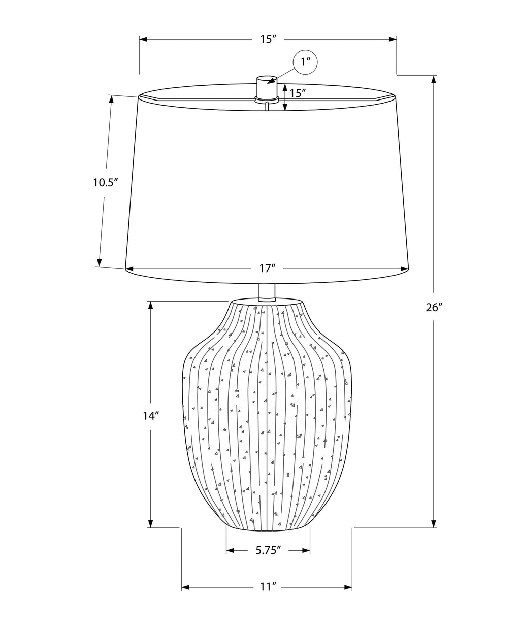 Ashford Ceramic Table Lamp