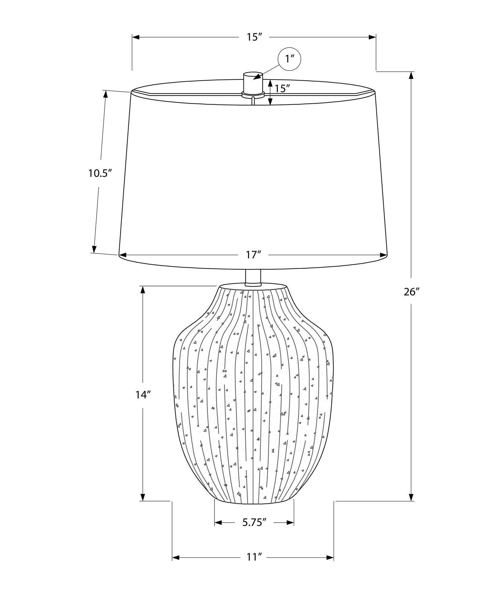 Ashford Ceramic Table Lamp
