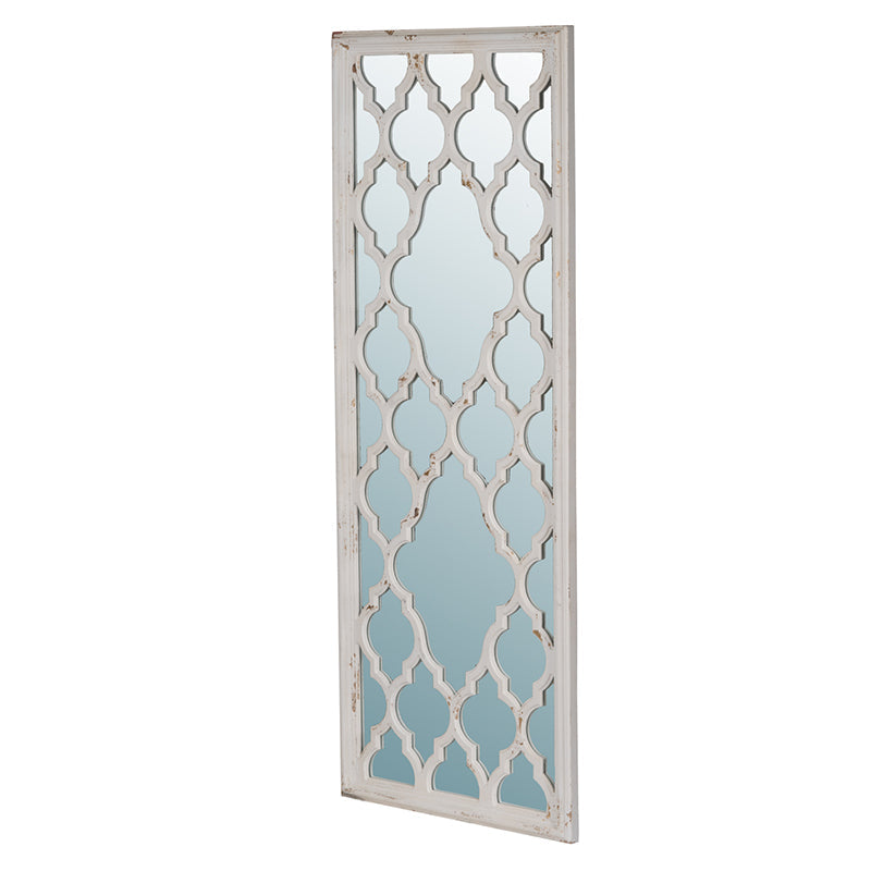 24" x 60" Full Body Floor Mirror with Classic Pattern