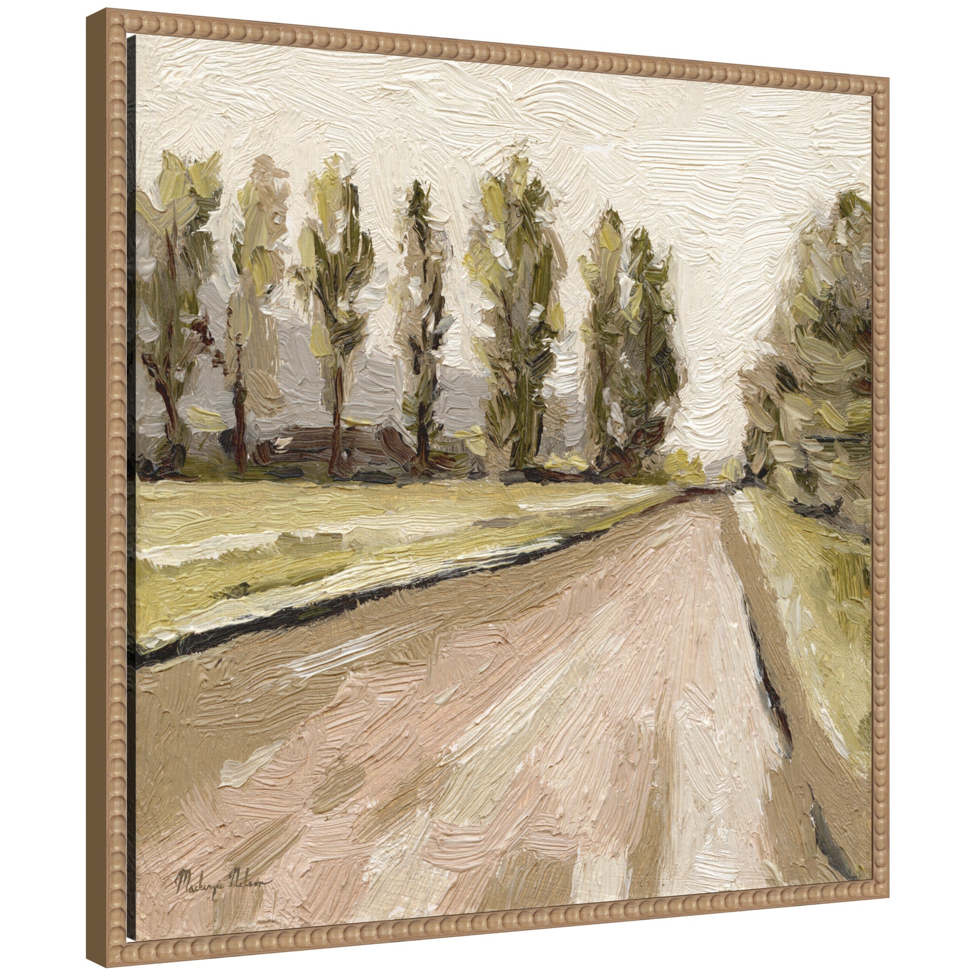 Petit View No 9 by Mackenzie Nelson Framed Canvas Wall Art Print